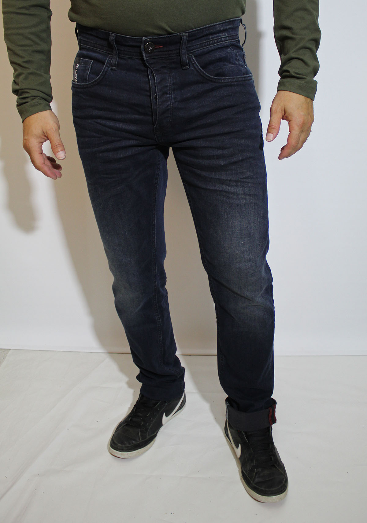 Foto 1 - Blend Twister slim (recte estret) 20708837/76214 color texà fosc/negre