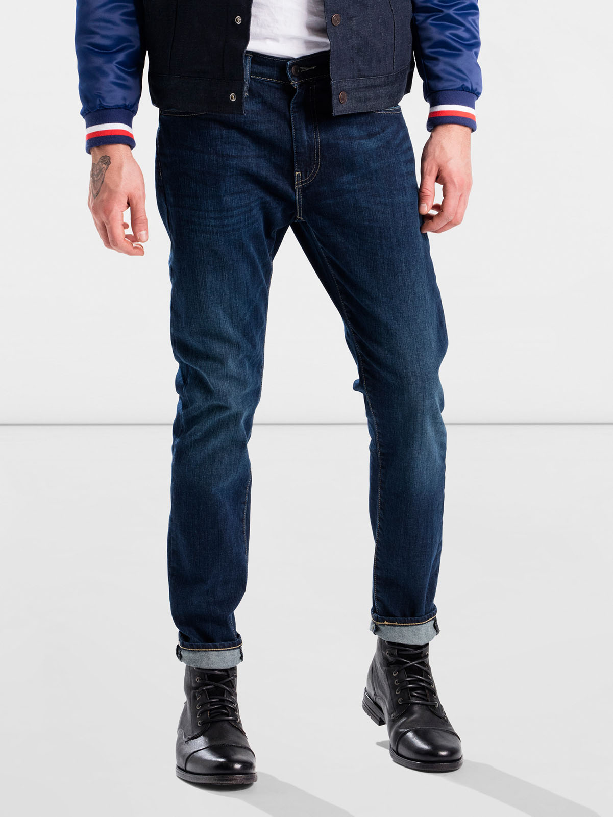 Levi's 512 slim taper semi-pitillo amb cremallera 28833.02.27 color texà mig