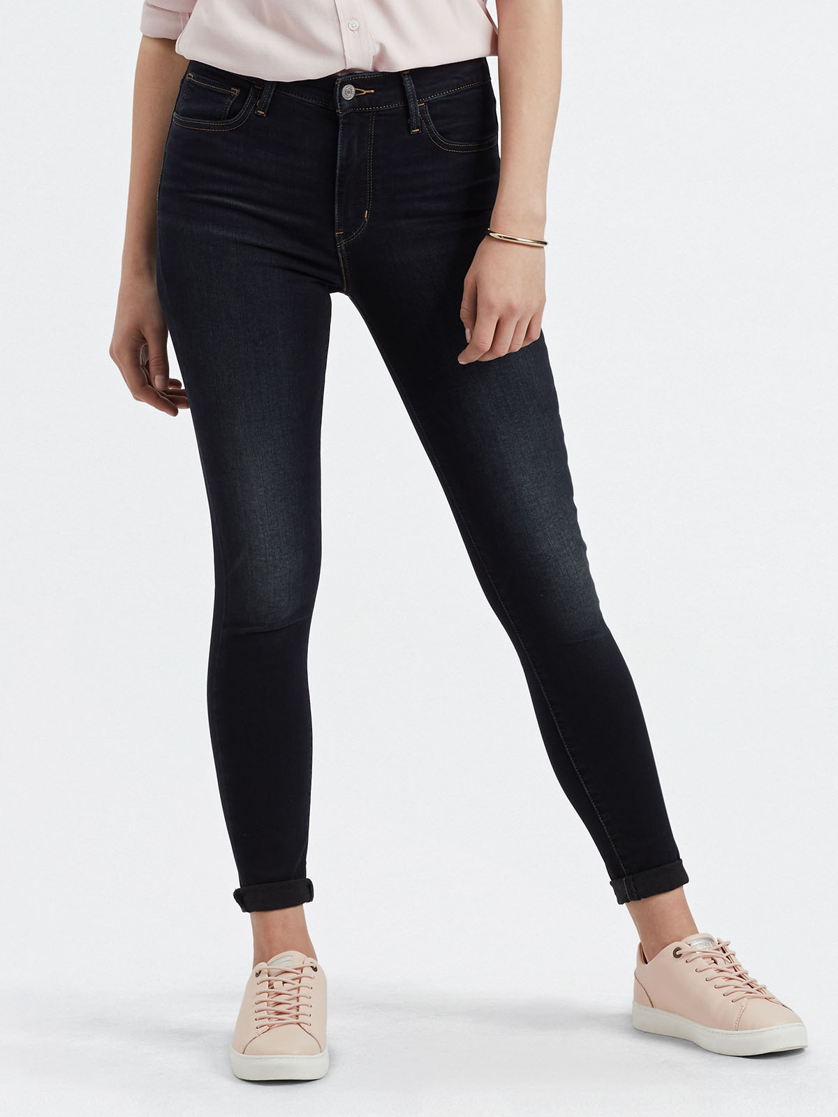 Foto 1 - Levi's 720 high rise super skinny pantalons texans de dona 52797.00.94 color blau negre
