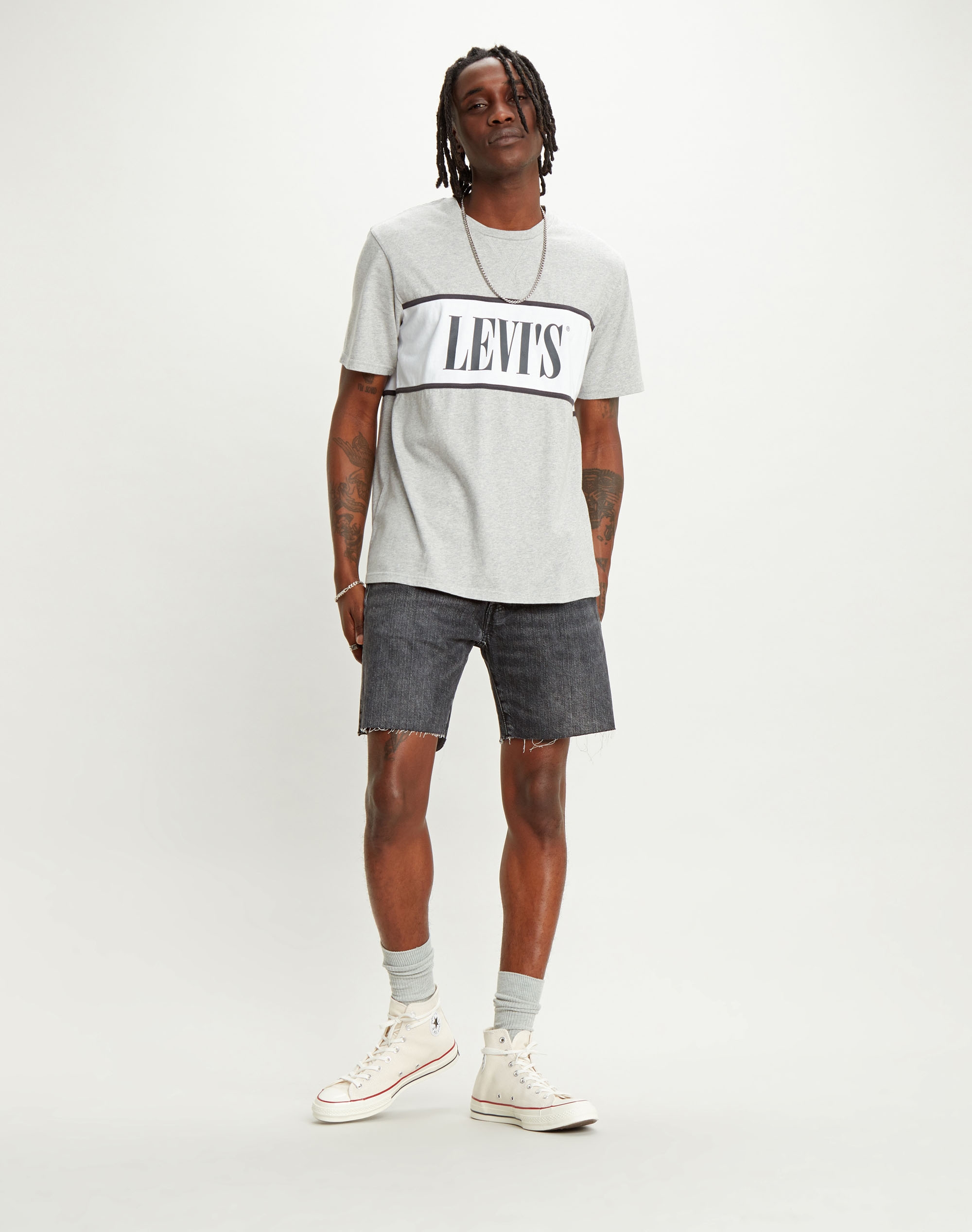 Levi's samarreta m/c d'home 85642.00.01 color gris