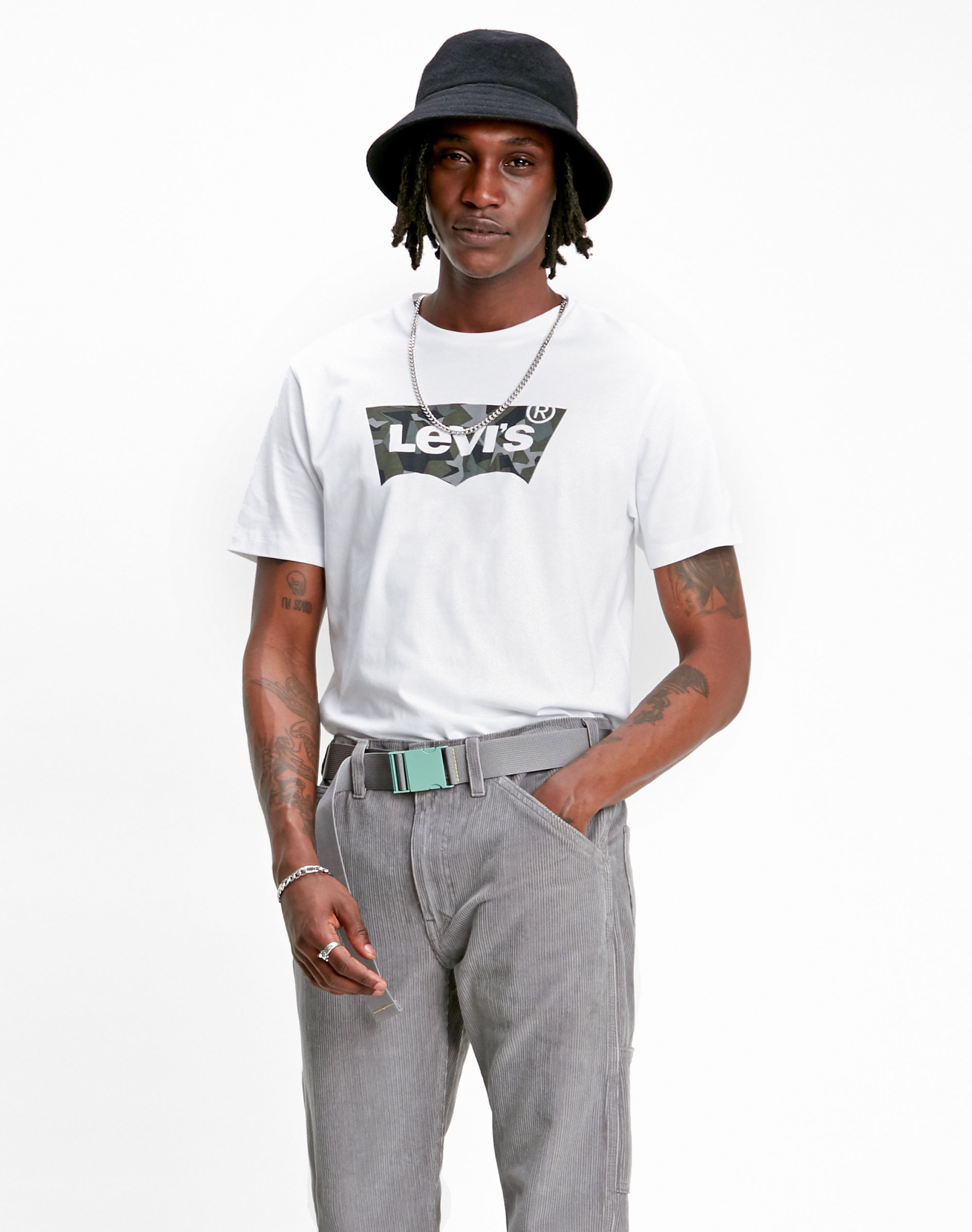 Levi's samarreta m/c d'home 22489.02.49 color blanc