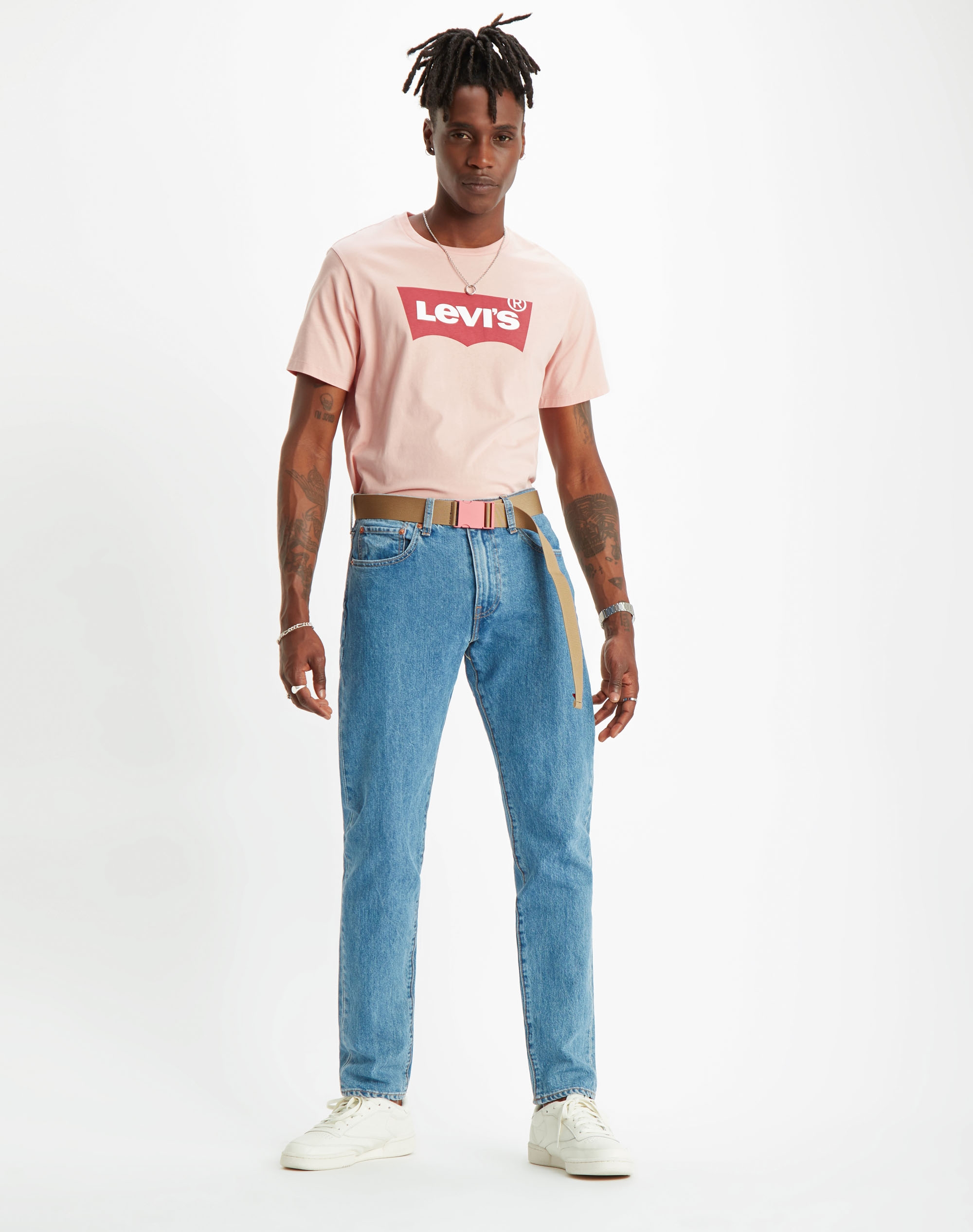 Levi's samarreta m/c d'home 22489.02.59 color rosa
