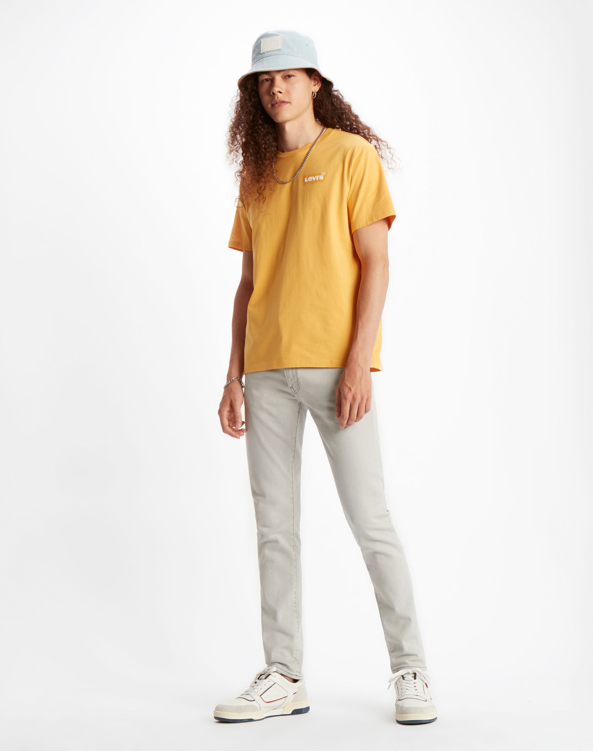 Levi's camiseta m/c de hombre 22489.02.61 color mostaza