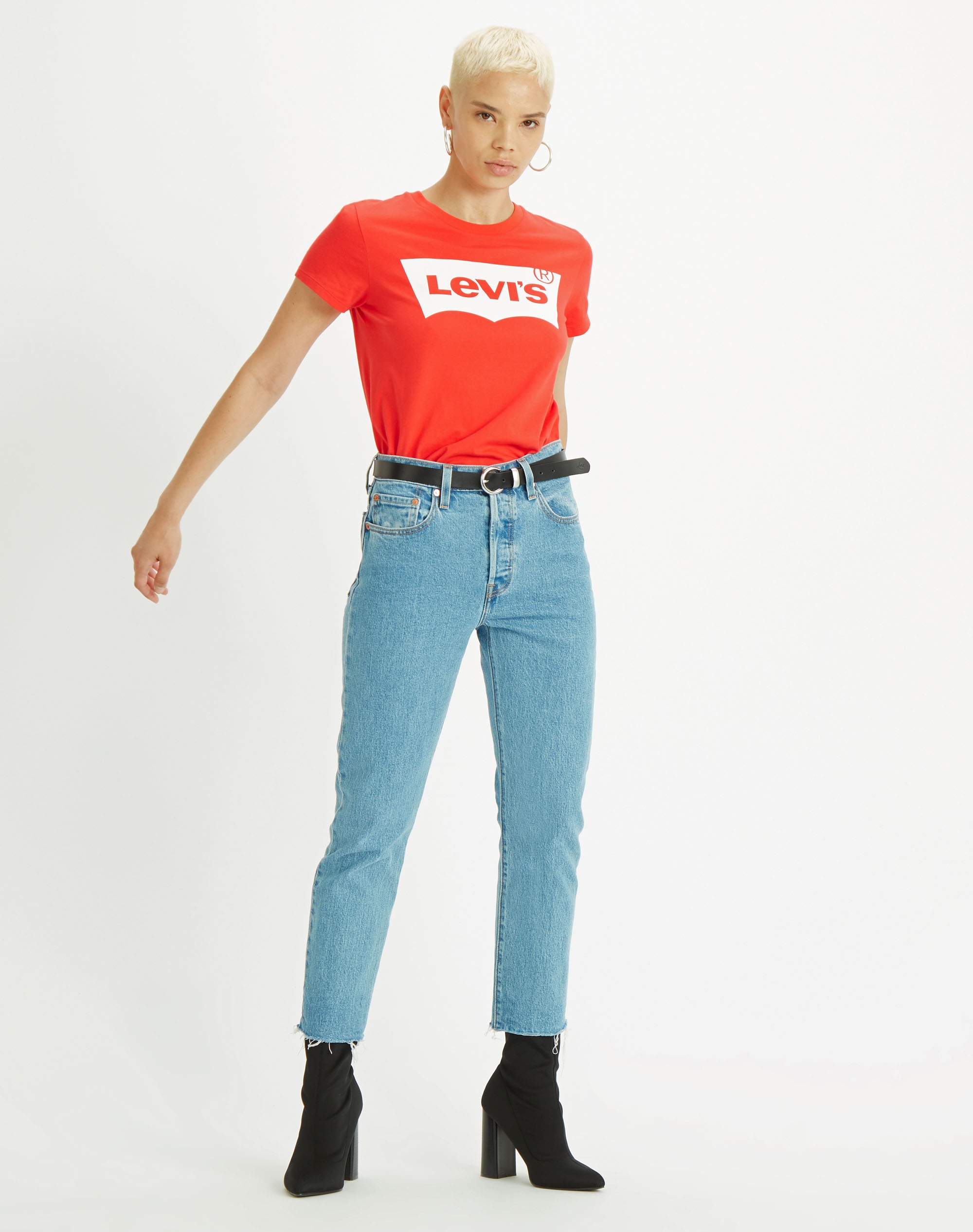 Levi's samarreta m/c de dona 17369.07.92 color vermell