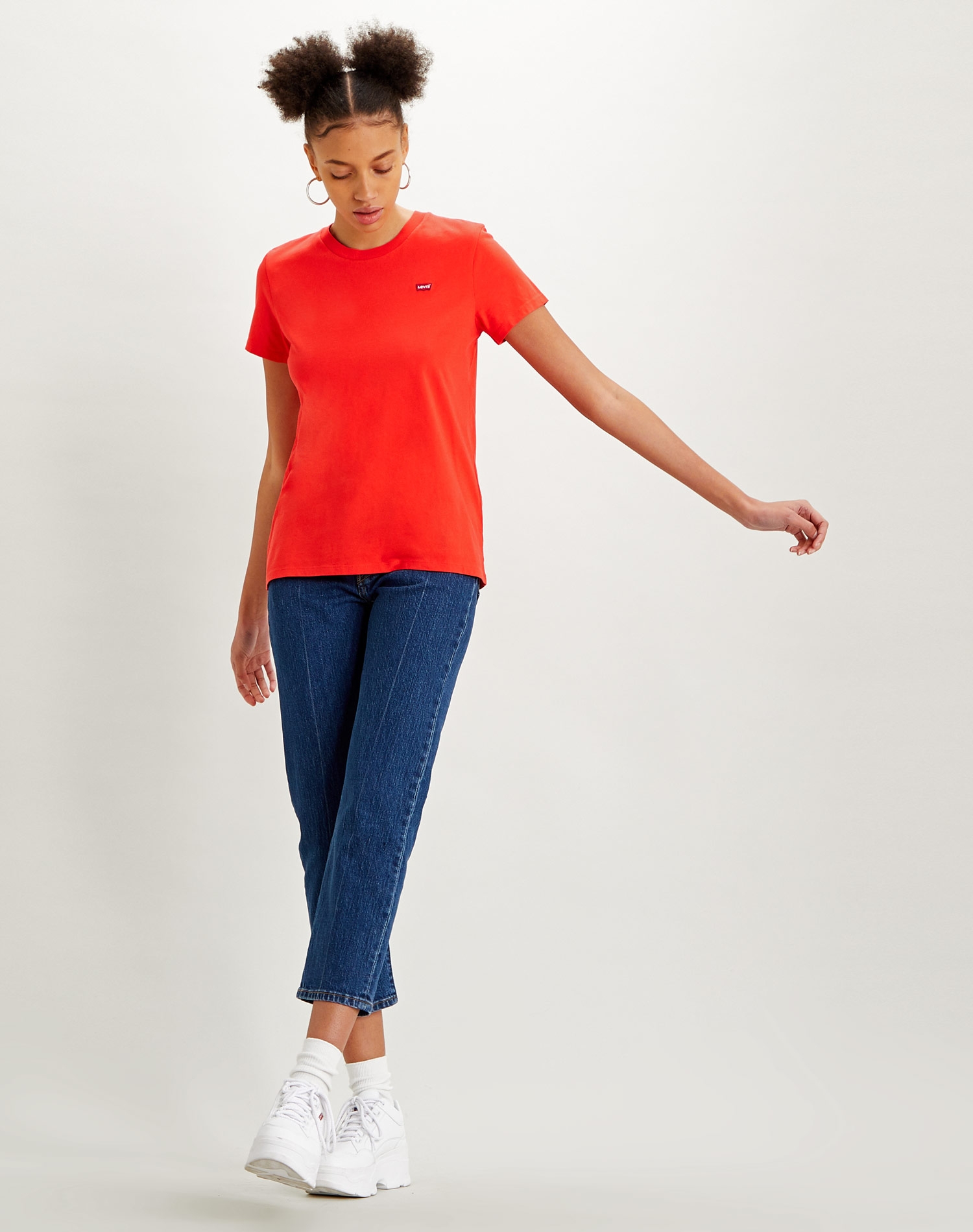 Levi's samarreta de dona m/c 39185-0100 de color vermell