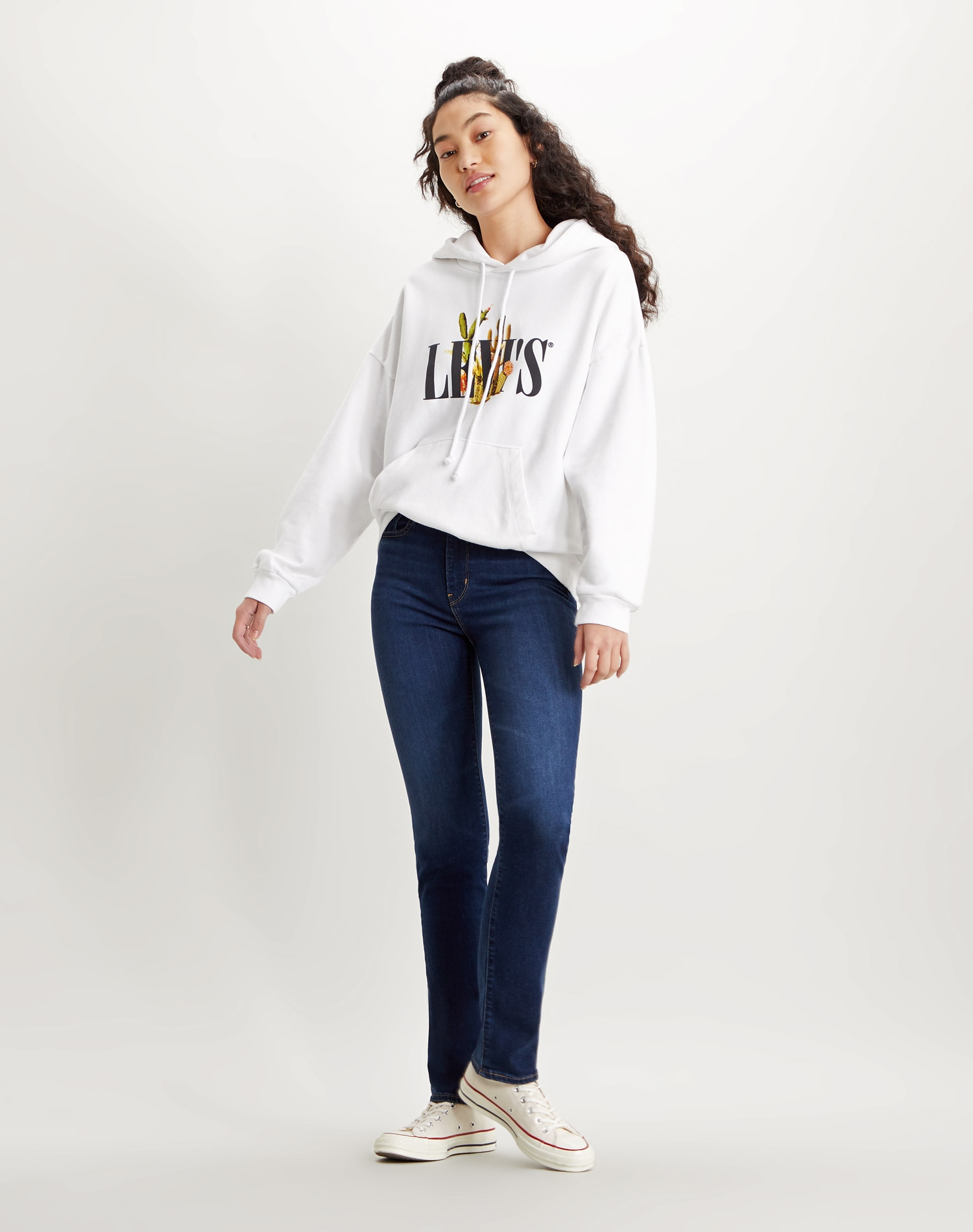 Foto 1 - Levi's 724 high rise straight pantalons texans de dona 18883-0104 rentat a la pedra