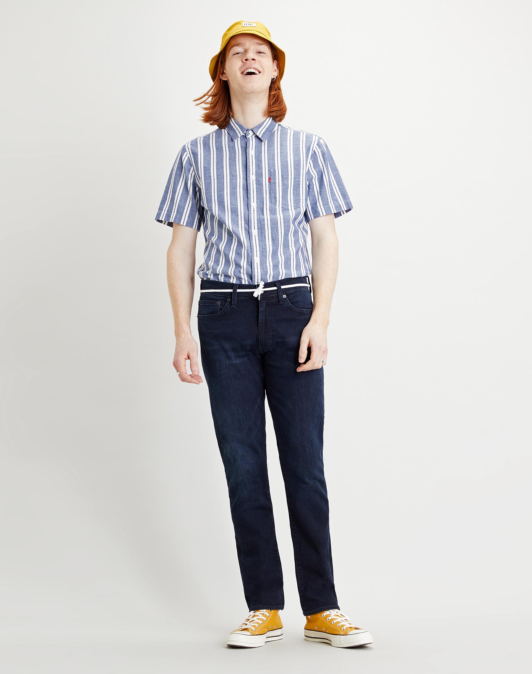 Levi's 511 slim pantalones vaqueros de hombre 04511-4579 de color tejano azul y negro