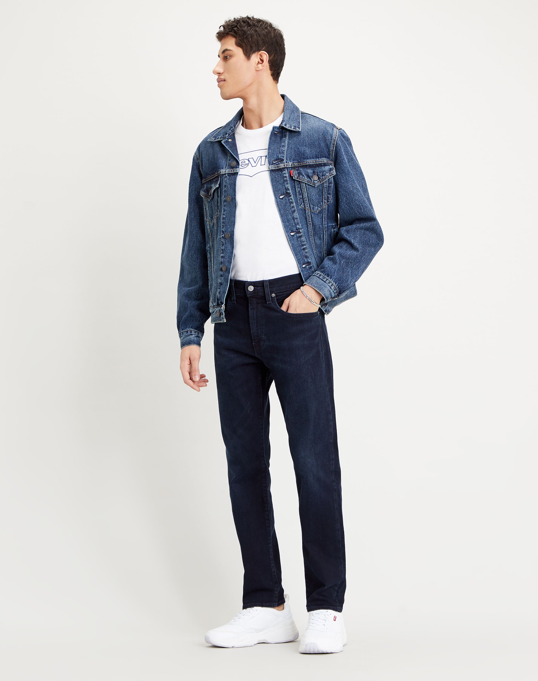 Foto 1 - Levi's 502 taper pantalones vaqueros de hombre 29507-0773 azul negroso