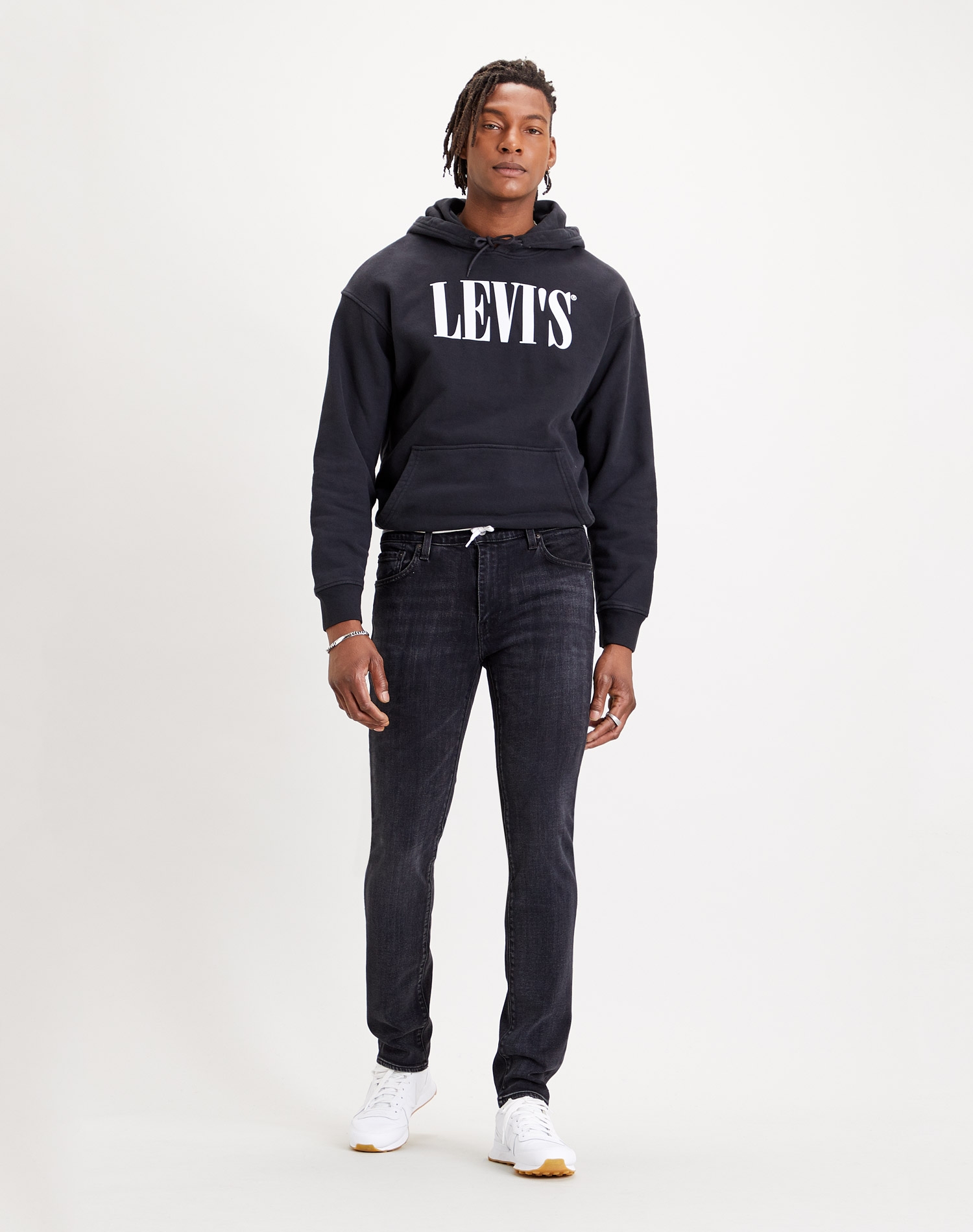Levi's dessuadora d'home 38479-0011 color negre i caputxa