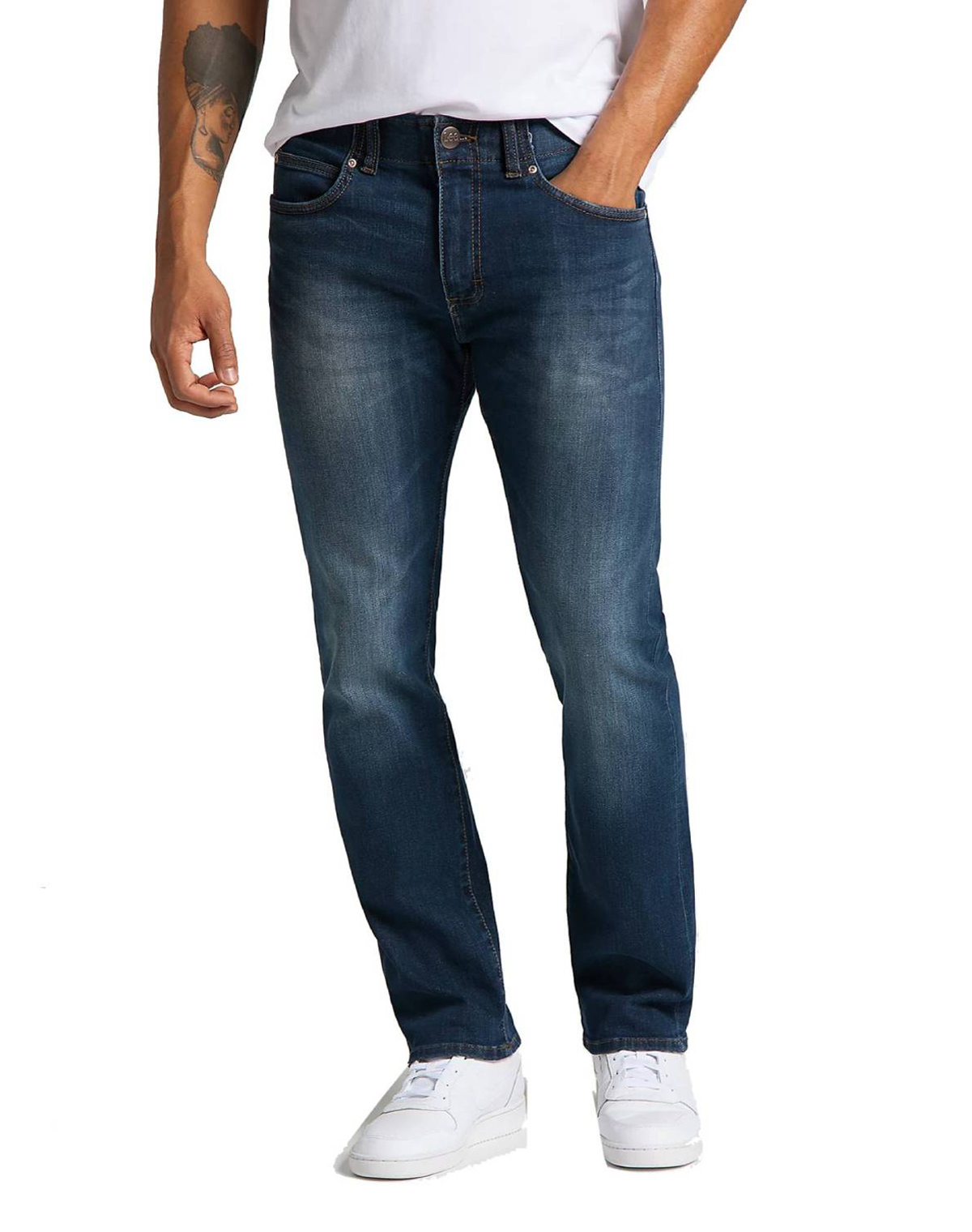 Lee pantalones vaqueros de hombre Slim fit L72ASOPC 112119616 azul medio