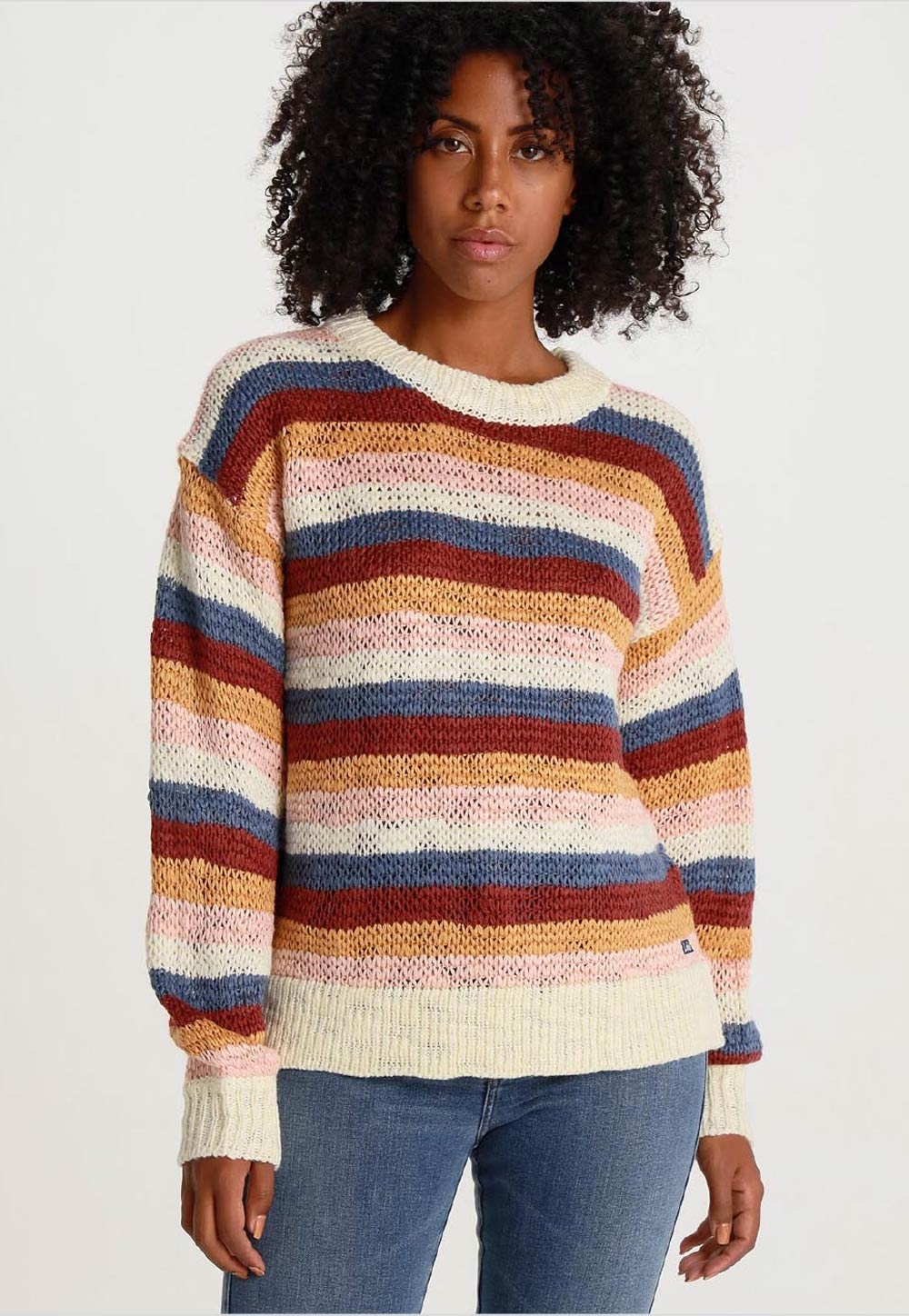 Lois jersey de mujer cuello redondo 45233/111 rayas colores