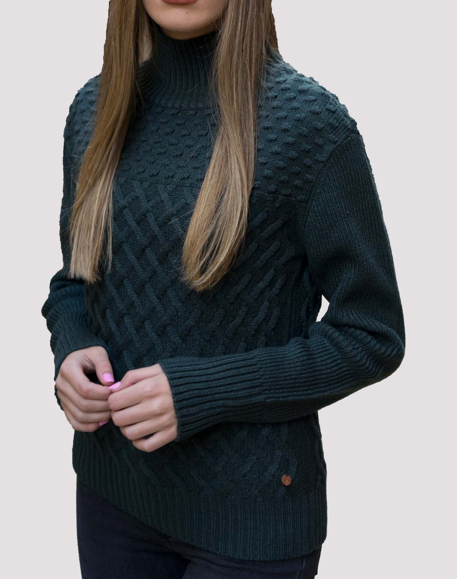 Petrol jersei de dona KWC206/6089 de color verd