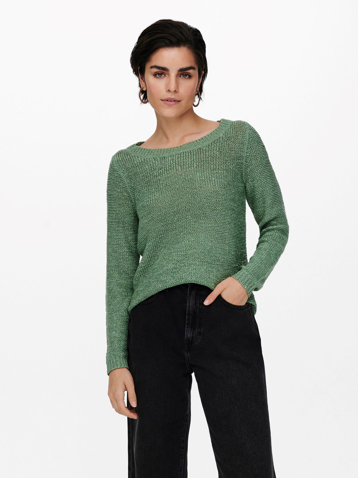 Foto 1 - Only jersey de mujer Geena 15113356 verde claro