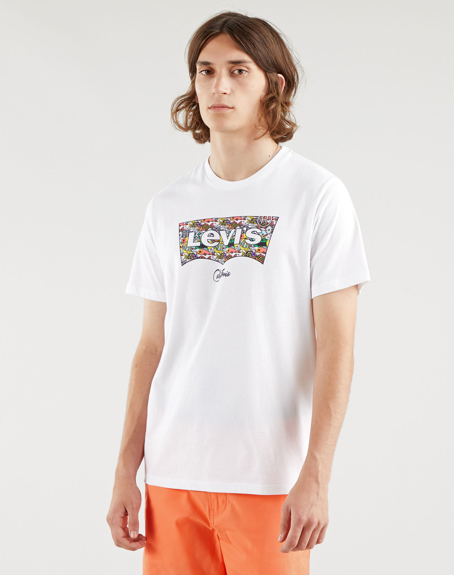 Levi's samarreta d'home de m/c 22489-0318 blanca