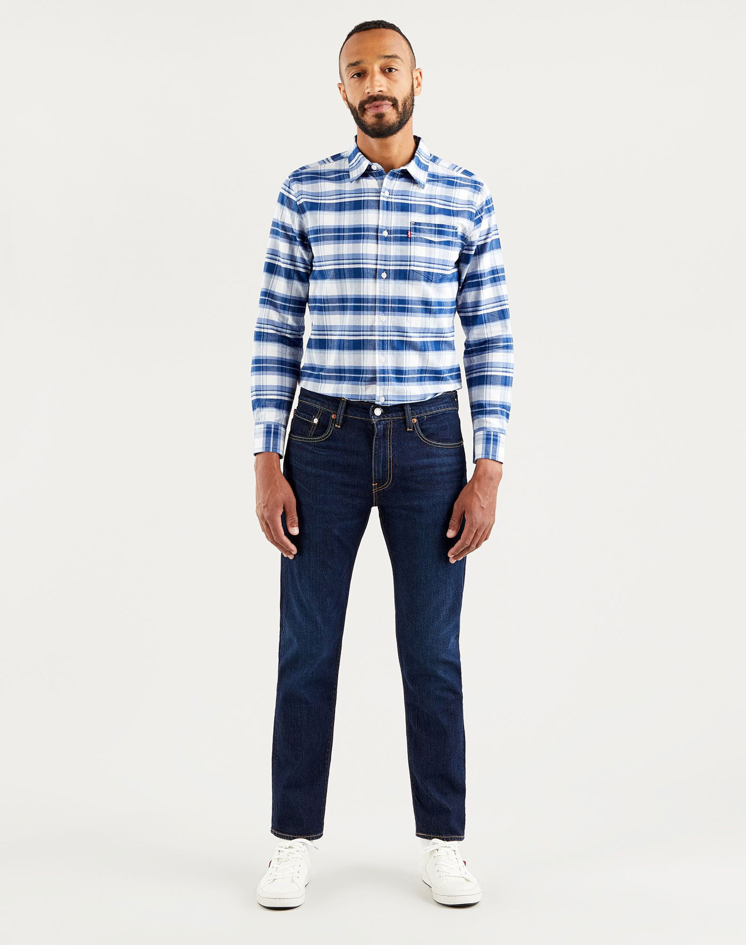 Foto 1 - Levi's 502 taper pantalons texans d'home 29507-0939 blau fosc