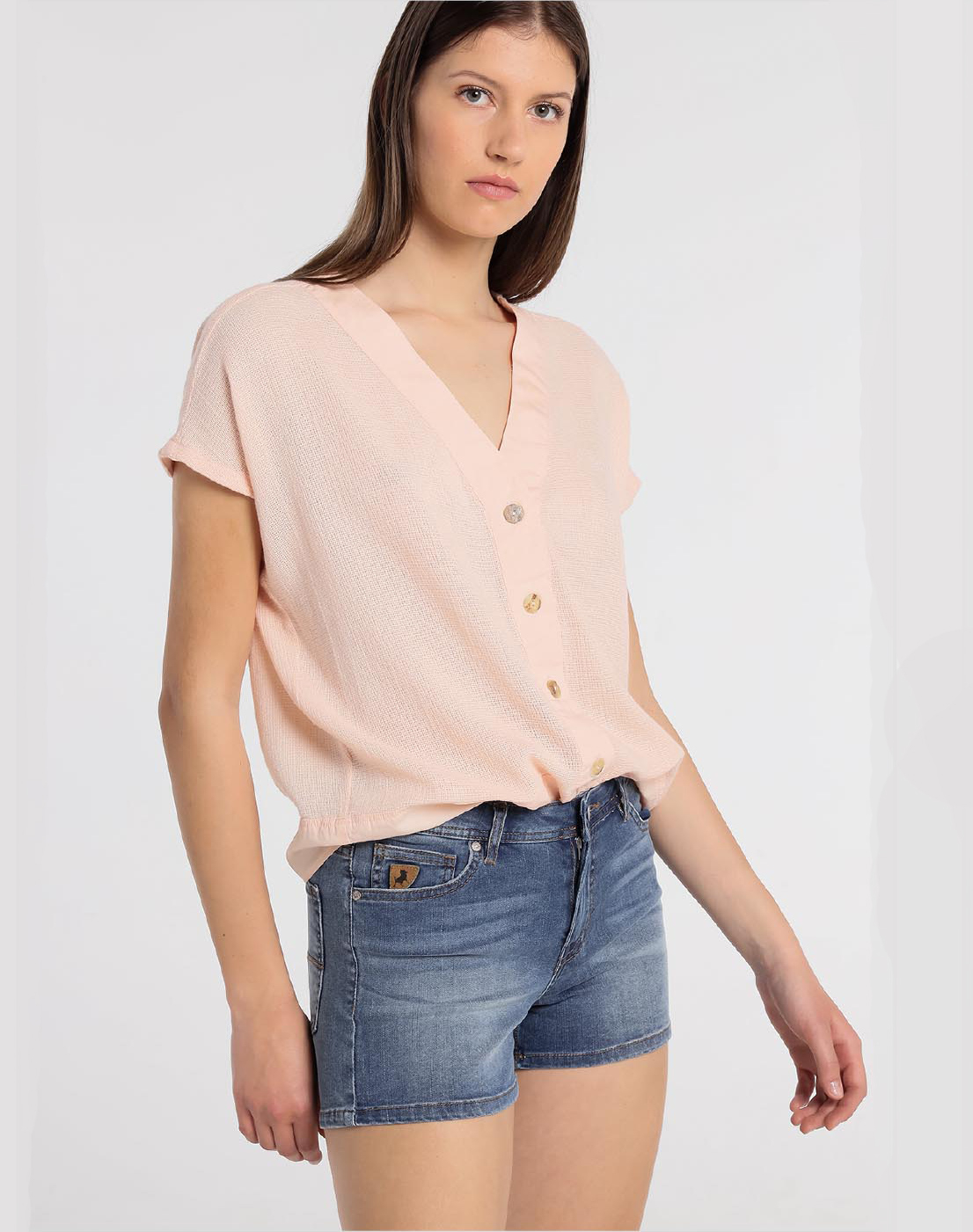 Lois shorts de mujer Diana 21106/938 lavado a la piedra