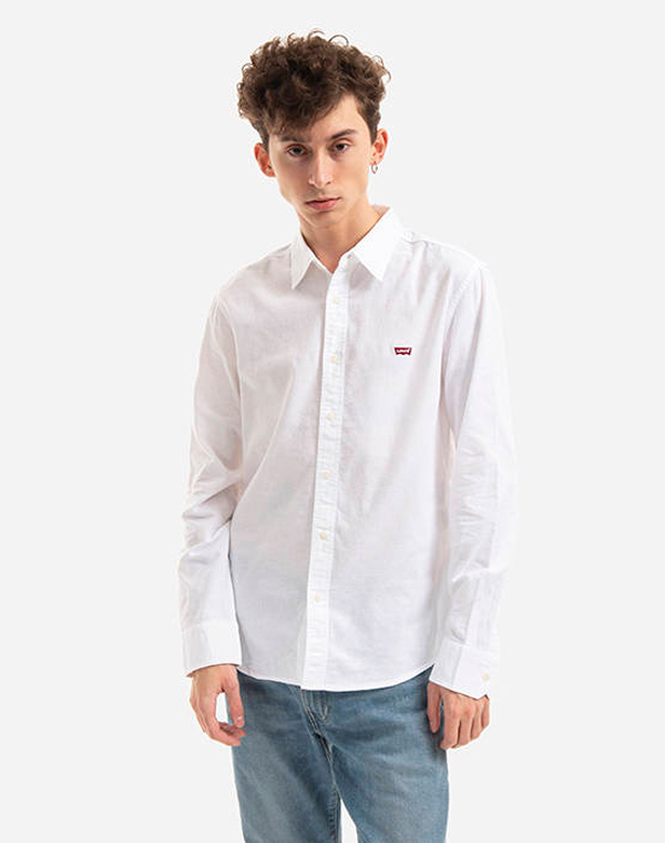 Levi's camisa d'home de m/ll 86625-0002 blanca