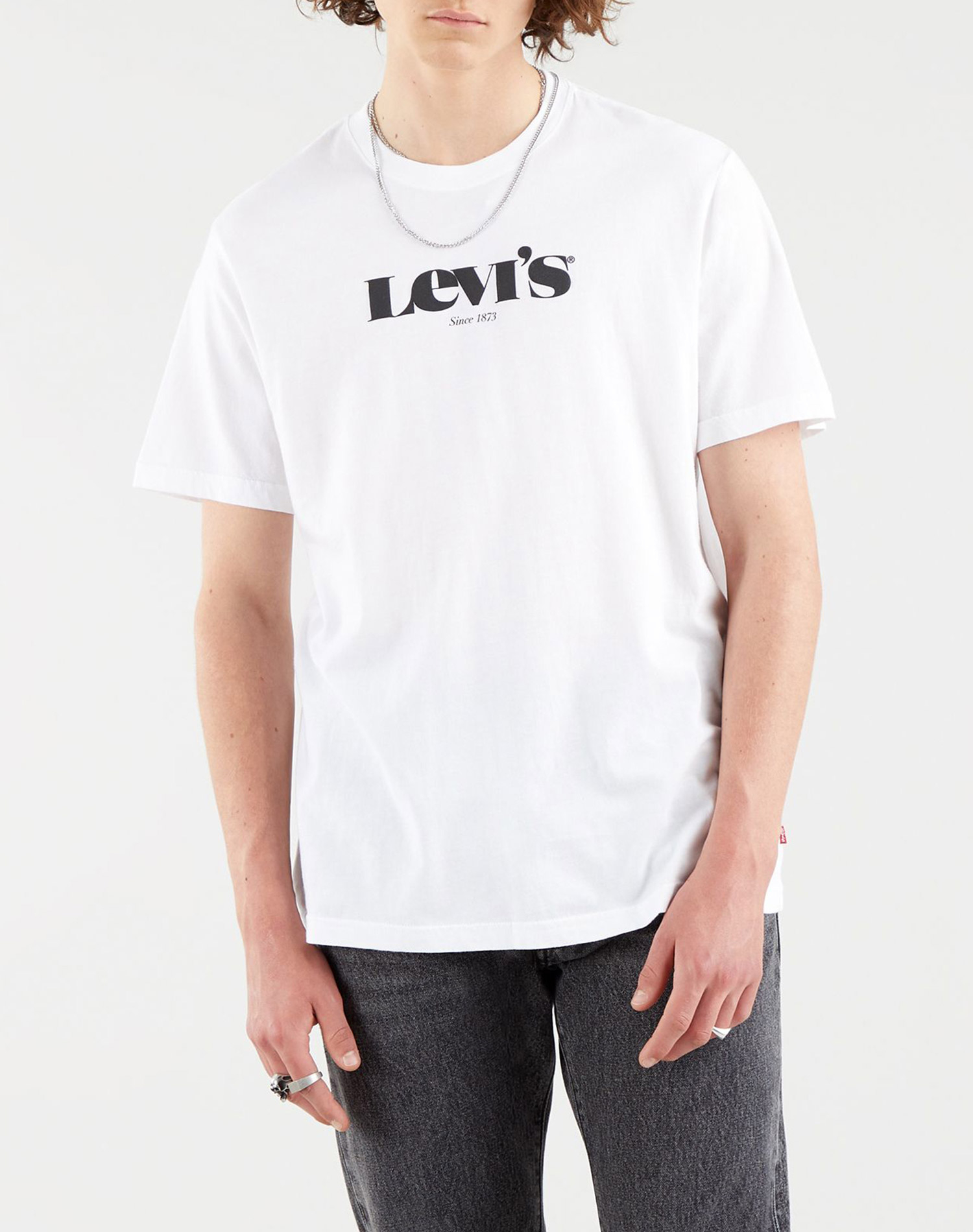Camiseta de hombre de corta Levi's, modelo 16143-0083, blanca