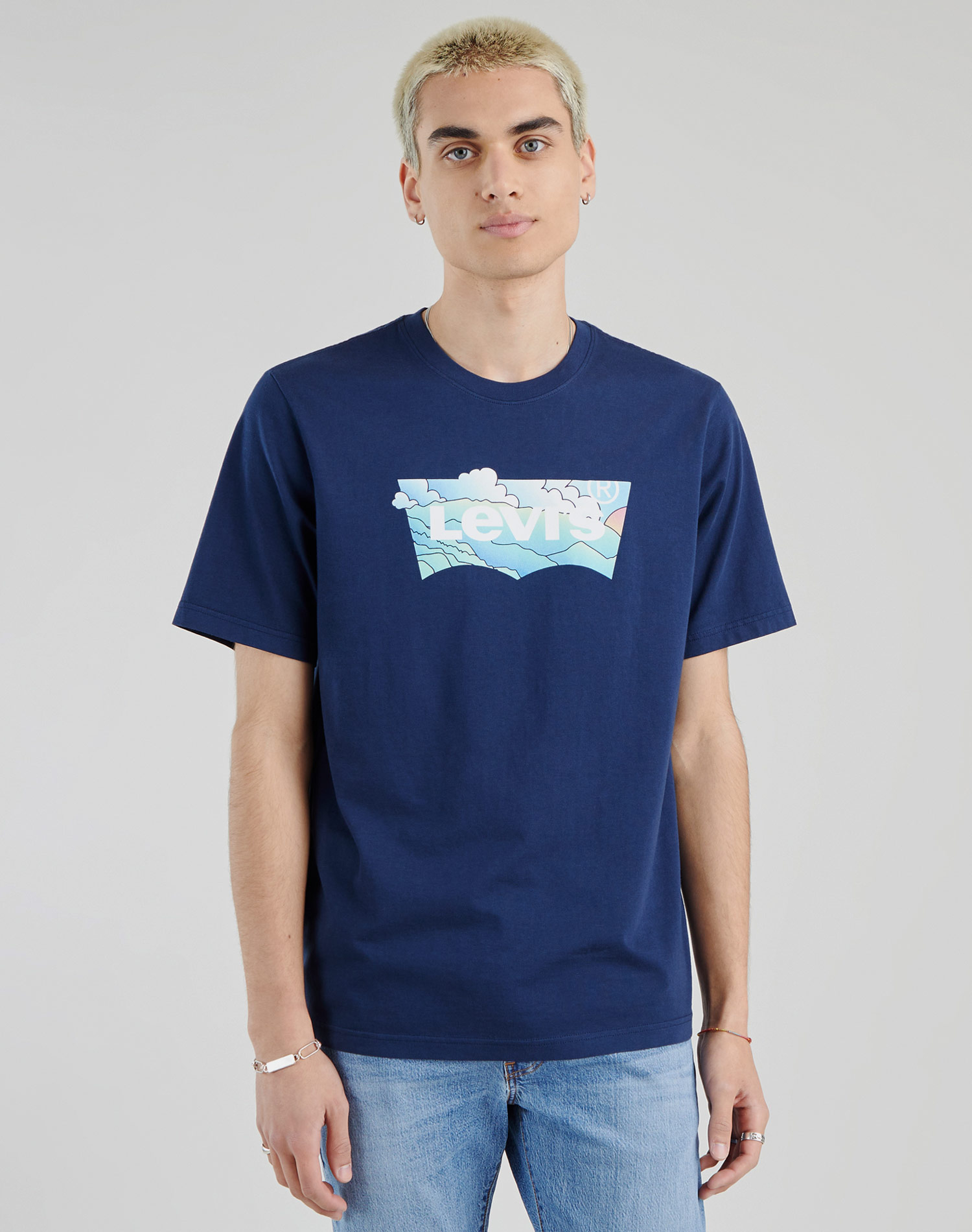 Levi's samarreta home de m/c 16143-0292 blau marí