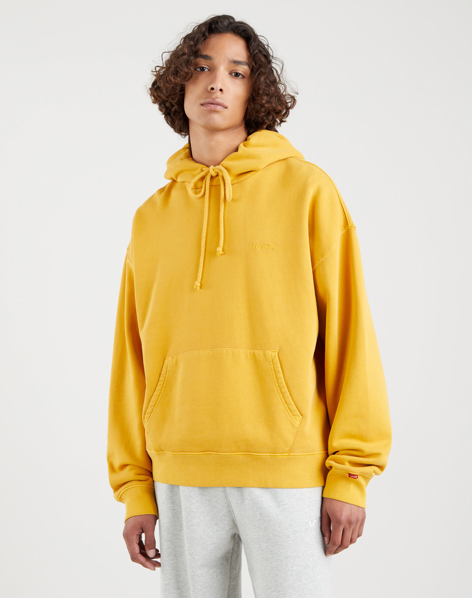 Foto 1 - Levi's sudadera unisex con capucha A0747-0013 amarilla