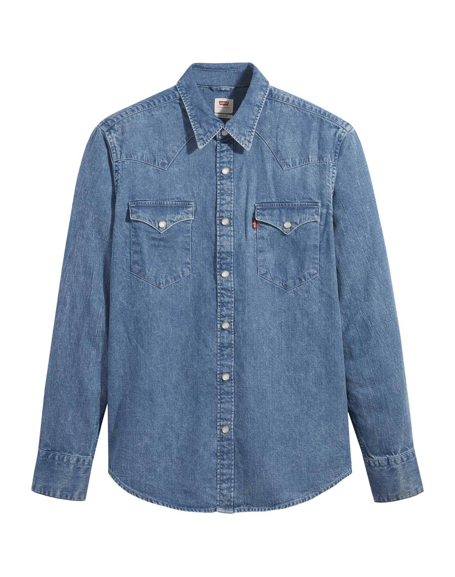 Foto 1 - Levi's camisa vaquera de hombre 85744-0030 lavada a la piedra