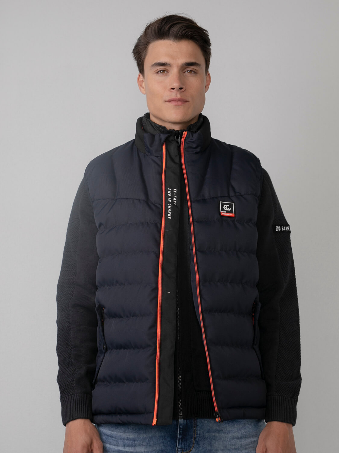 Petrol armilla d'home WST100/5110 blau marí