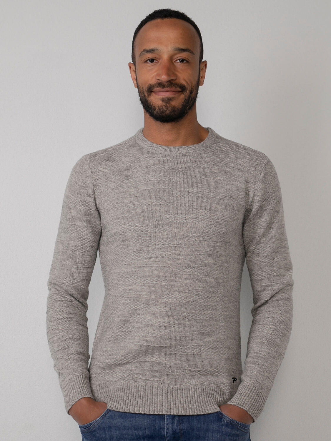 Petrol jersei d'home KWR274/9038 gris