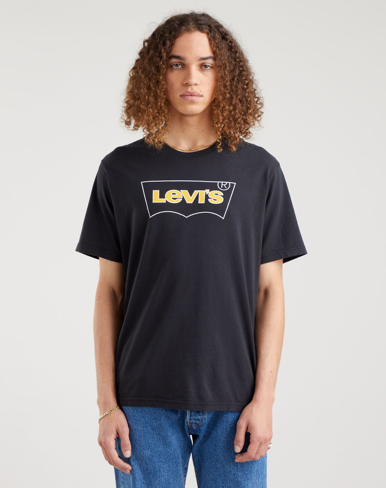 Levi's samarreta d'home de m/c 16143-0474 negra