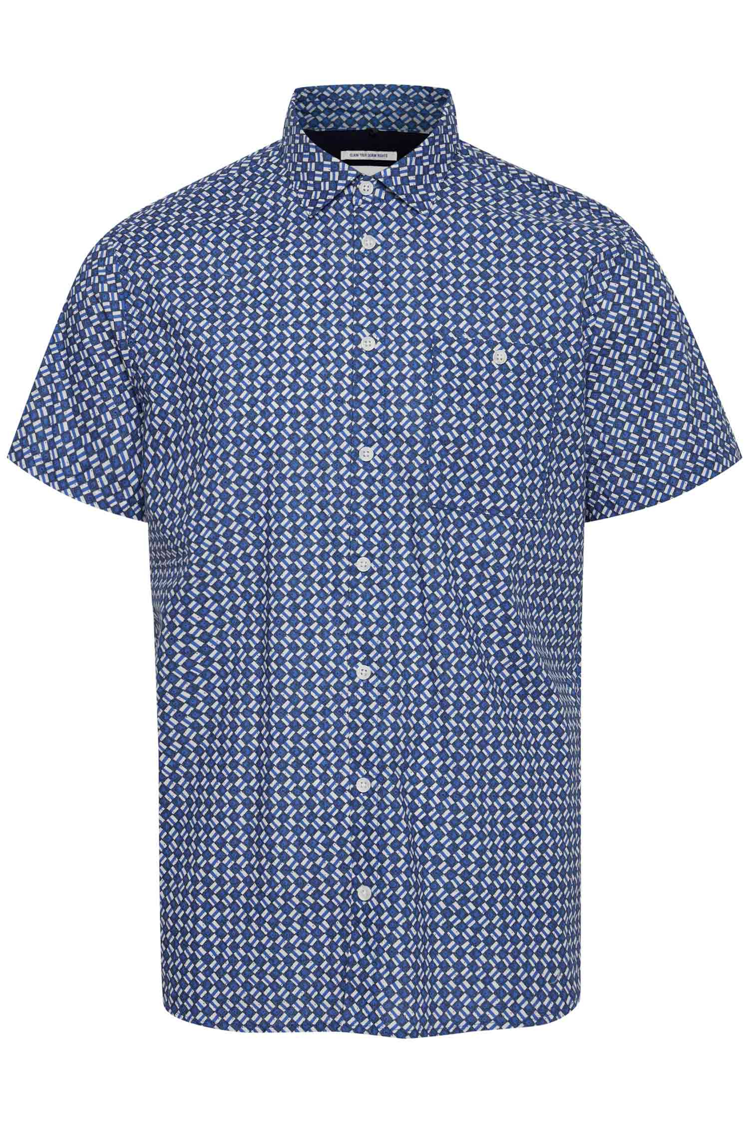 Blend camisa d'home de m/c 20713373/194050 blava