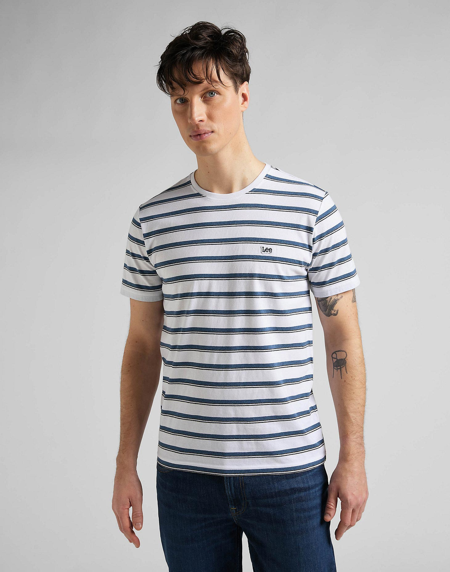 Lee samarreta d'home de m/c L63UPYUF de franges blaves