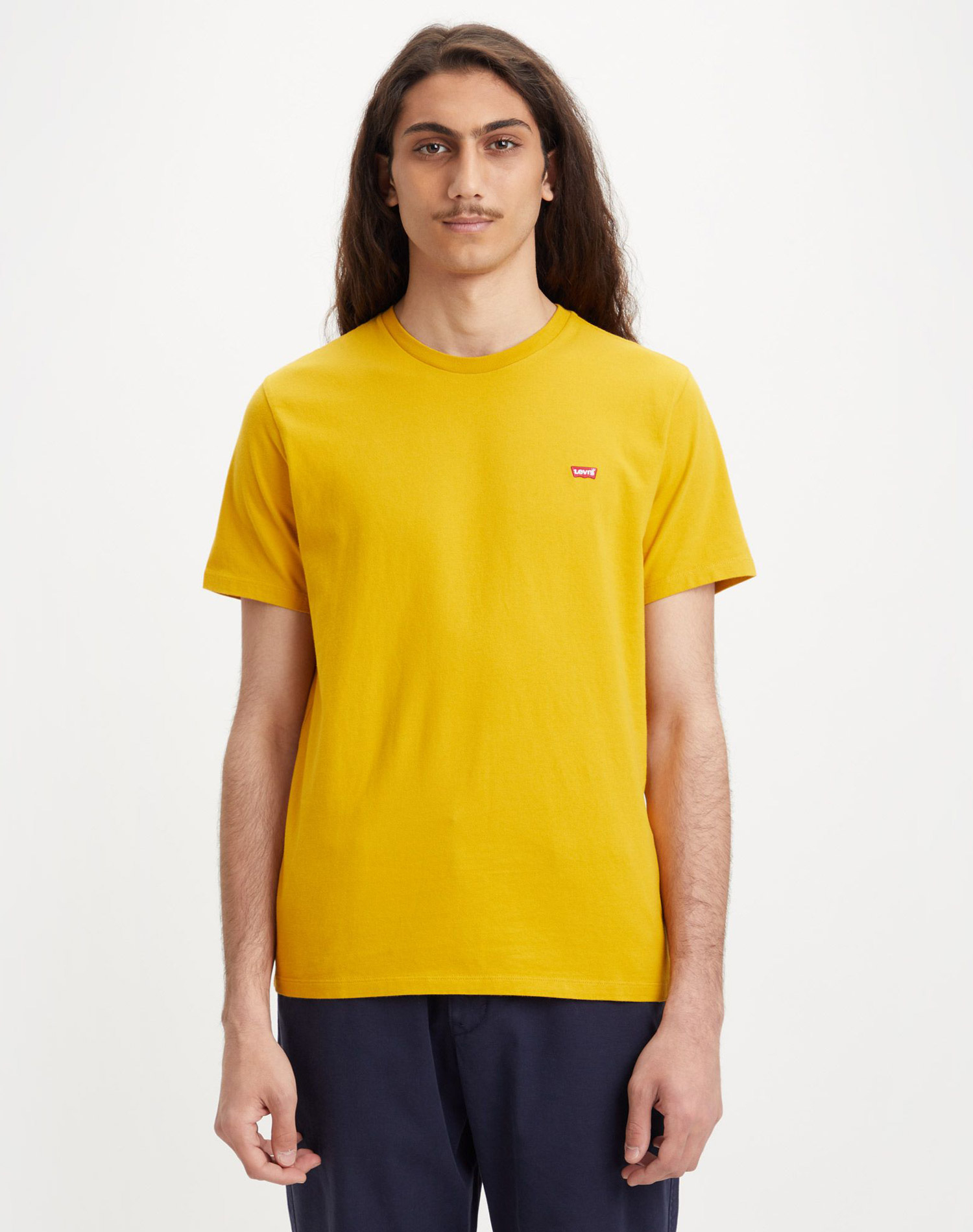 Levi's camiseta de hombre de m/c 56605-0139 amarilla