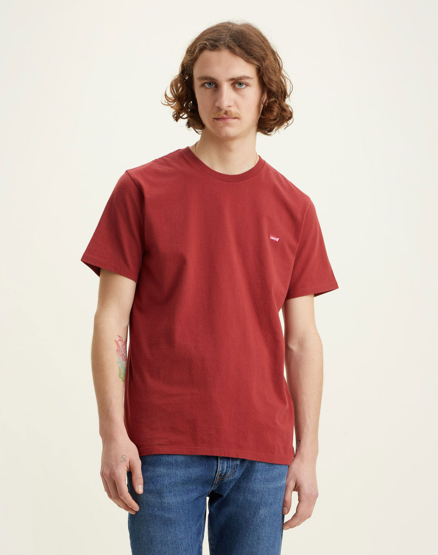 Levi's samarreta d'home de m/c 56605-0141 vermella