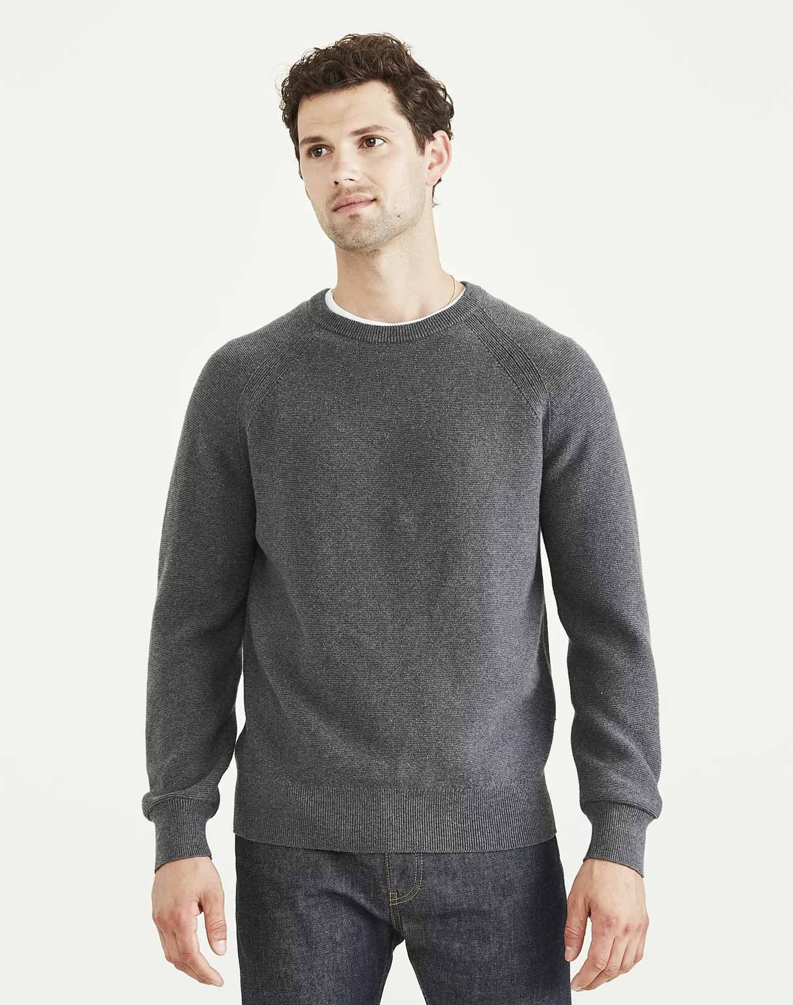 Dockers jersei d'home de coll rodó A1105-0027 gris