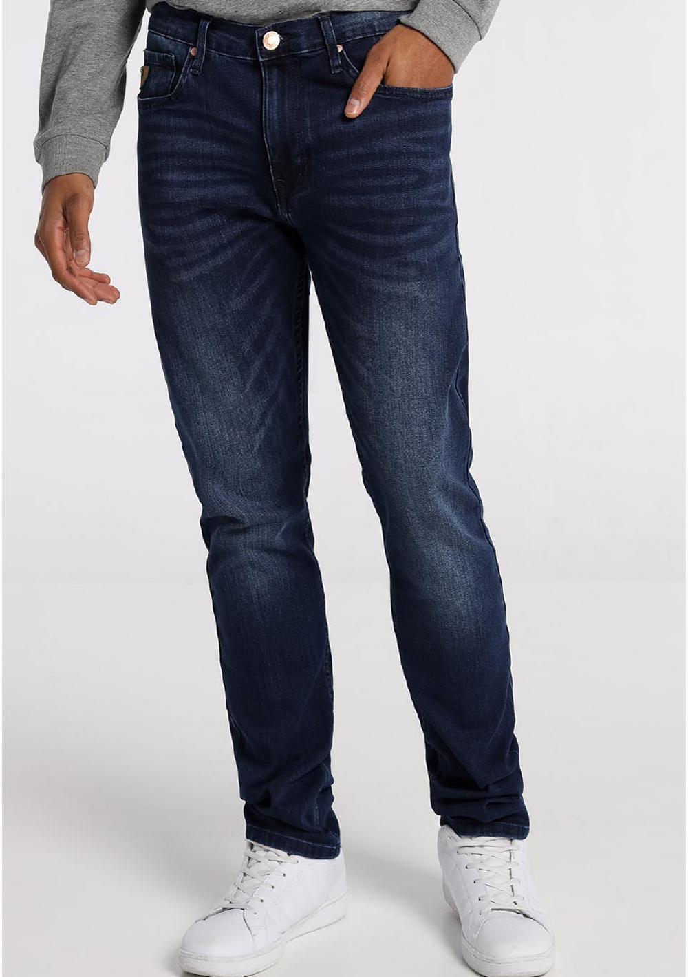 Lois pantalones vaqueros de hombre Robin comfort slim 10191/976 azul oscuro
