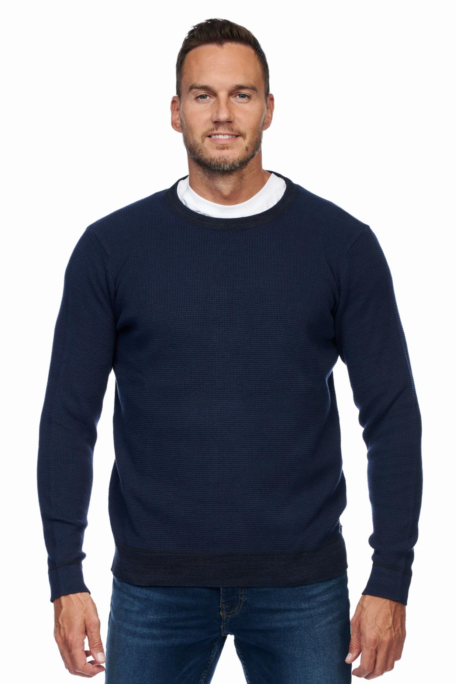 Blend jersey de hombre 20714348/194024 azul