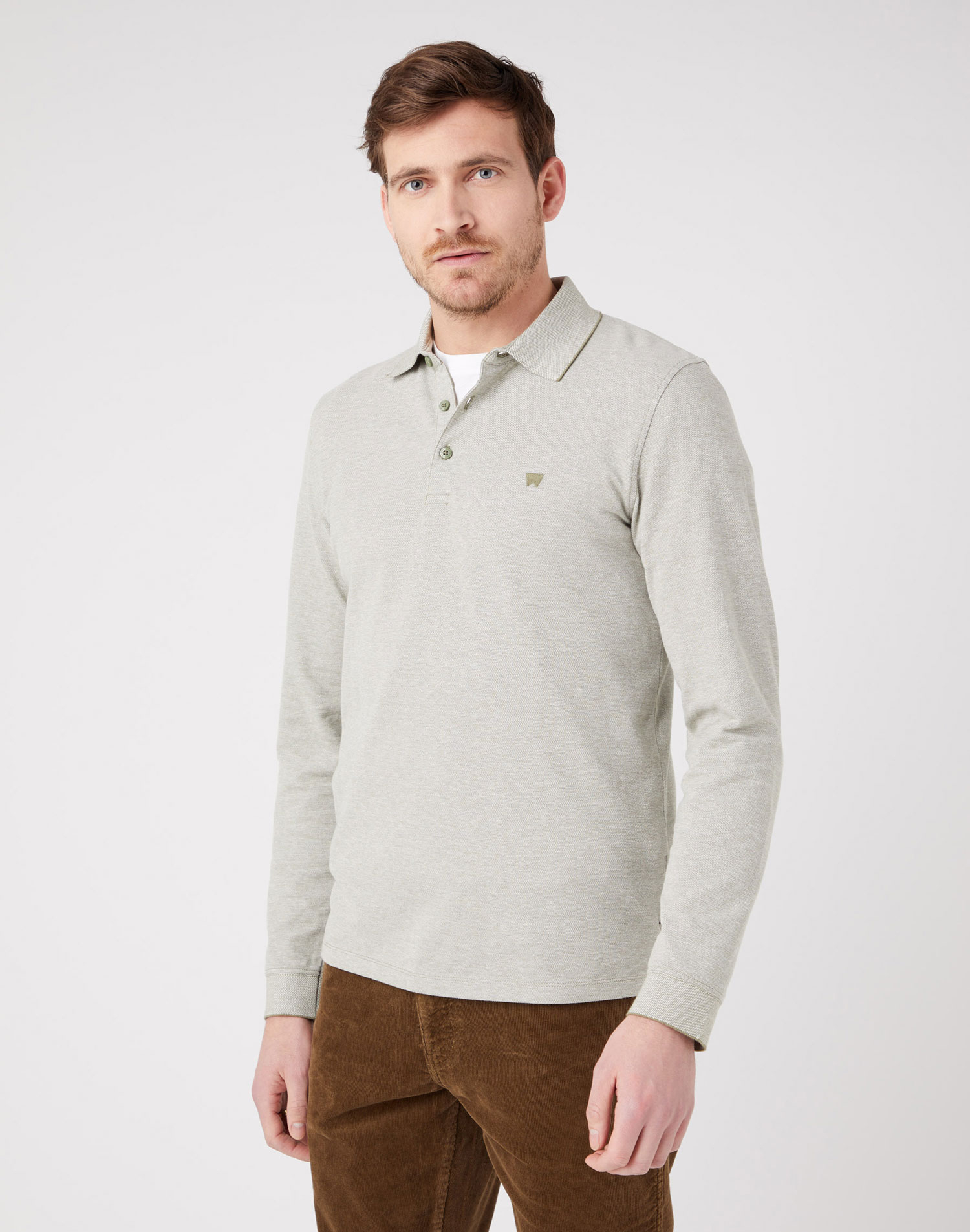 Foto 1 - Wrangler polo de hombre de m/l W7F9KX1X verde claro