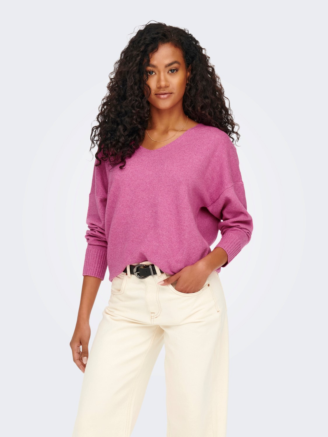 Foto 1 - Only jersey de mujer Rica 15224360 rosa