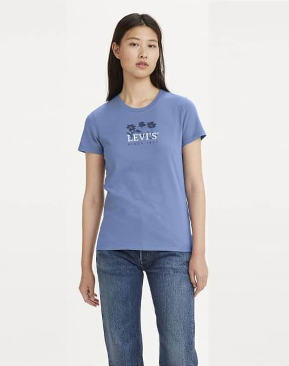 Foto 1 - Levi’s® camiseta de mujer de m/c 17369-2114 azul