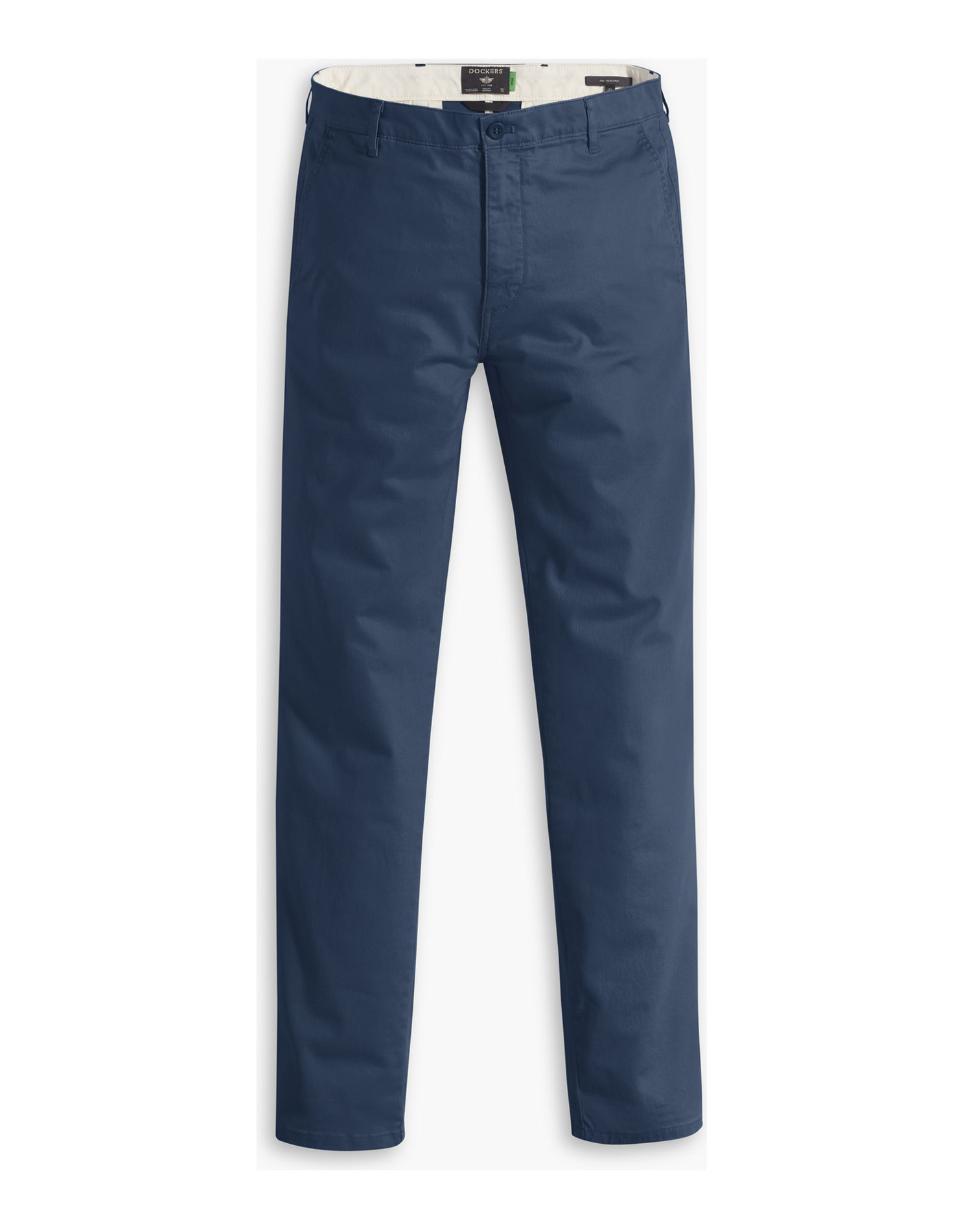 Dockers pantalones de hombre slim fit chino de algodón y cáñamo A1164-0028 azul