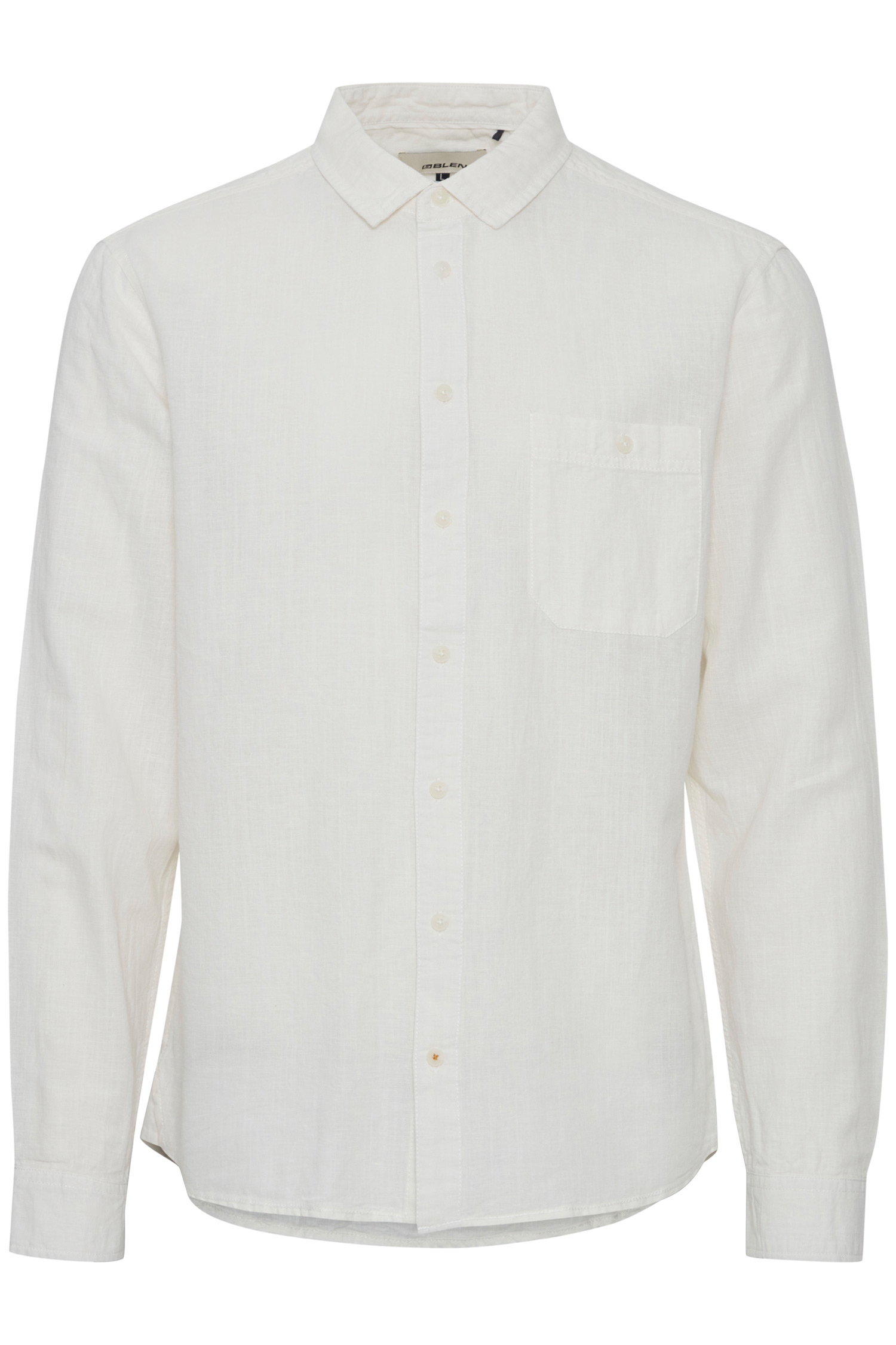 Blend camisa d'home de m/ll 20715153/110602 blanca