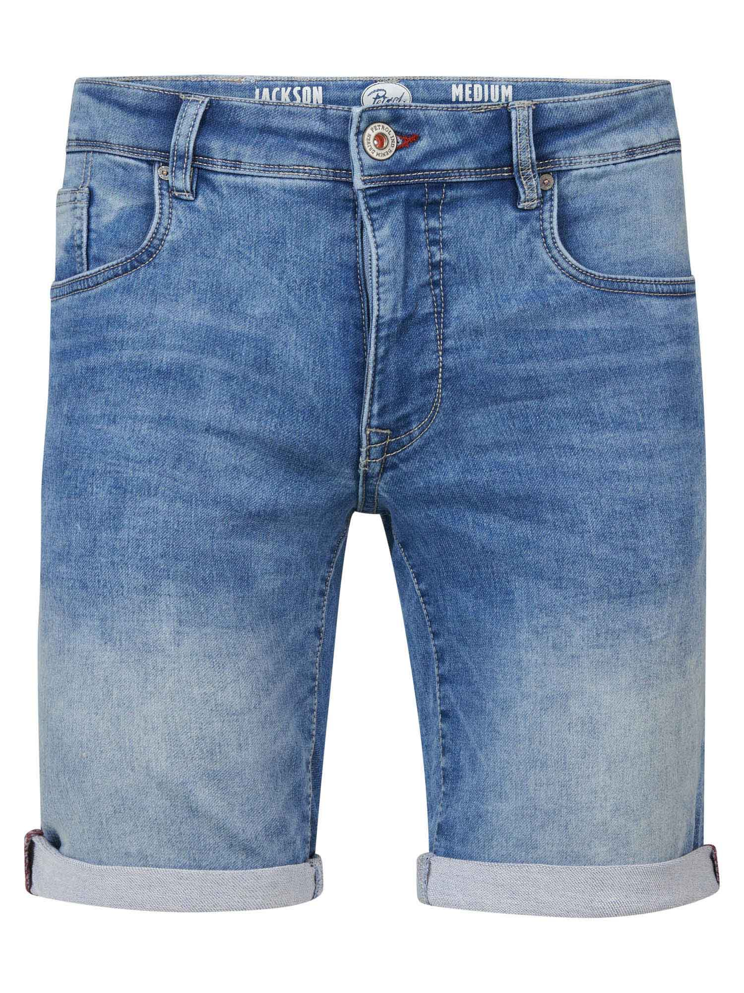 Foto 1 - Petrol bermudas de hombre Jackson SHO001/5857 lavadas a la piedra