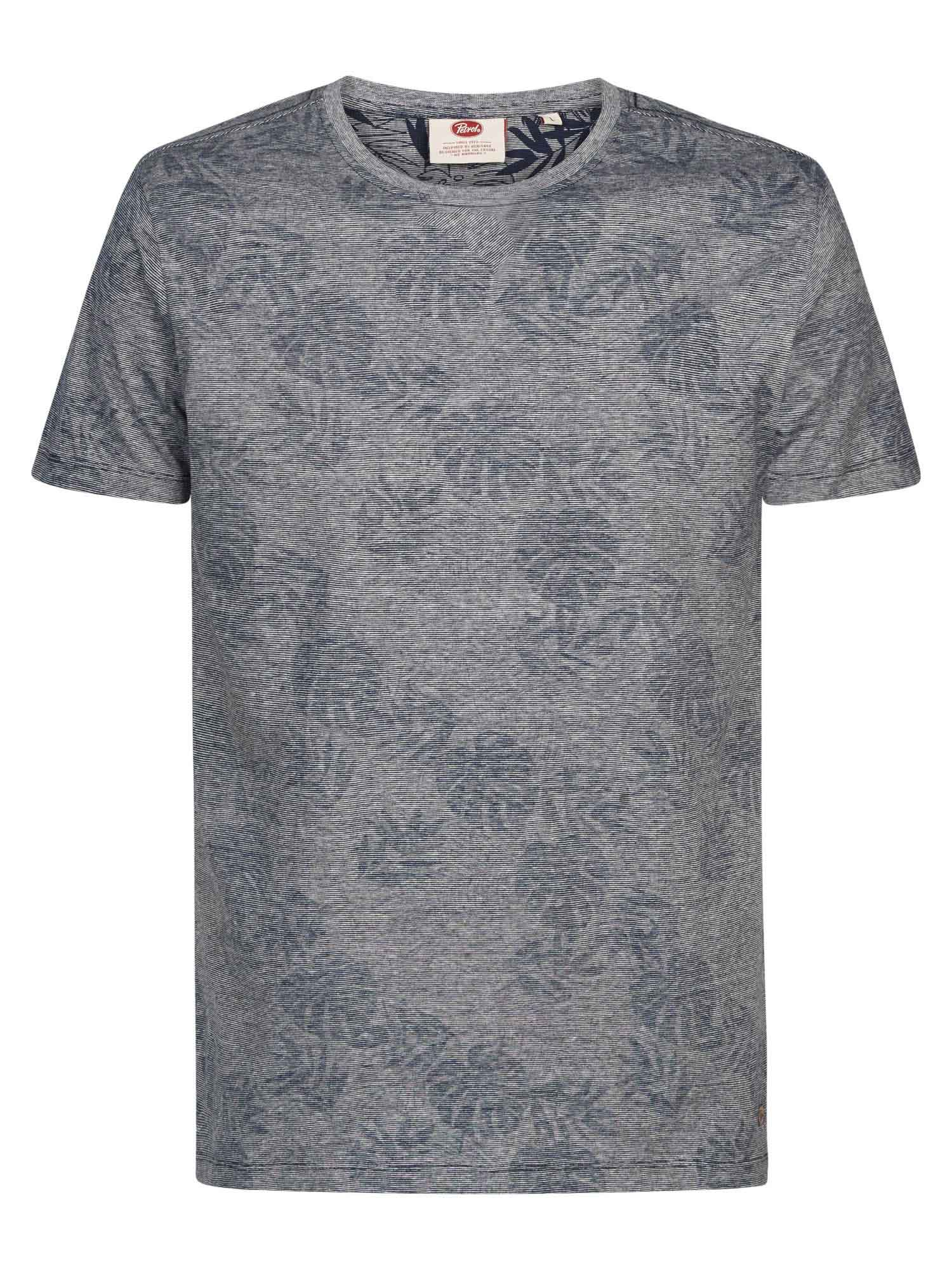 Petrol samarreta d'home de m/c TSR650/5152 gris estampada