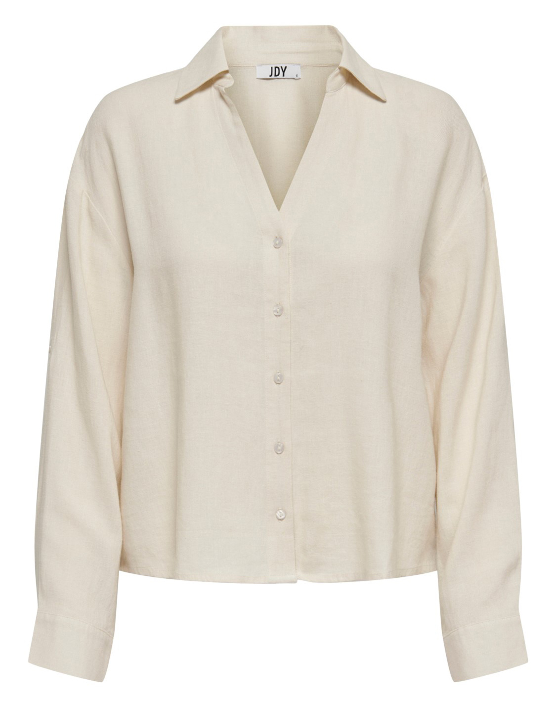 Only camisa de dona de m/ll Mimi 15291259 blanc trencat