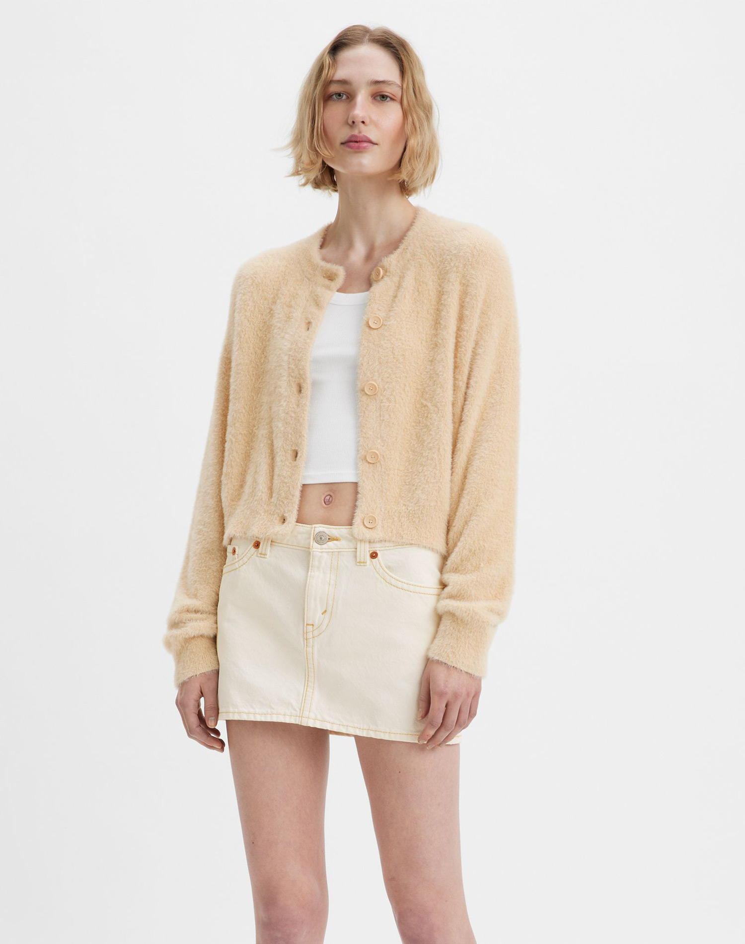 Levi's® càrdigan de dona A3235-0007 beix