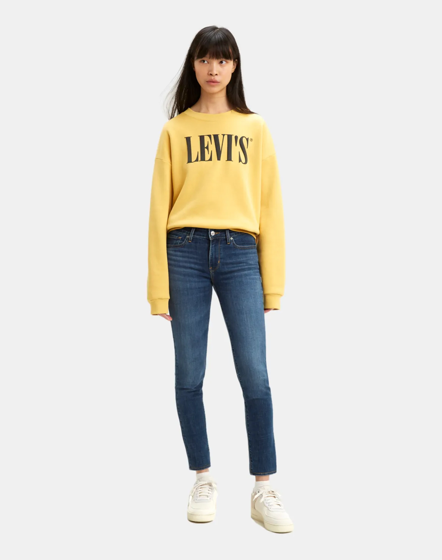 Levi's® 711™ skinny pantalons texans de dona 18881-0293 blau mig