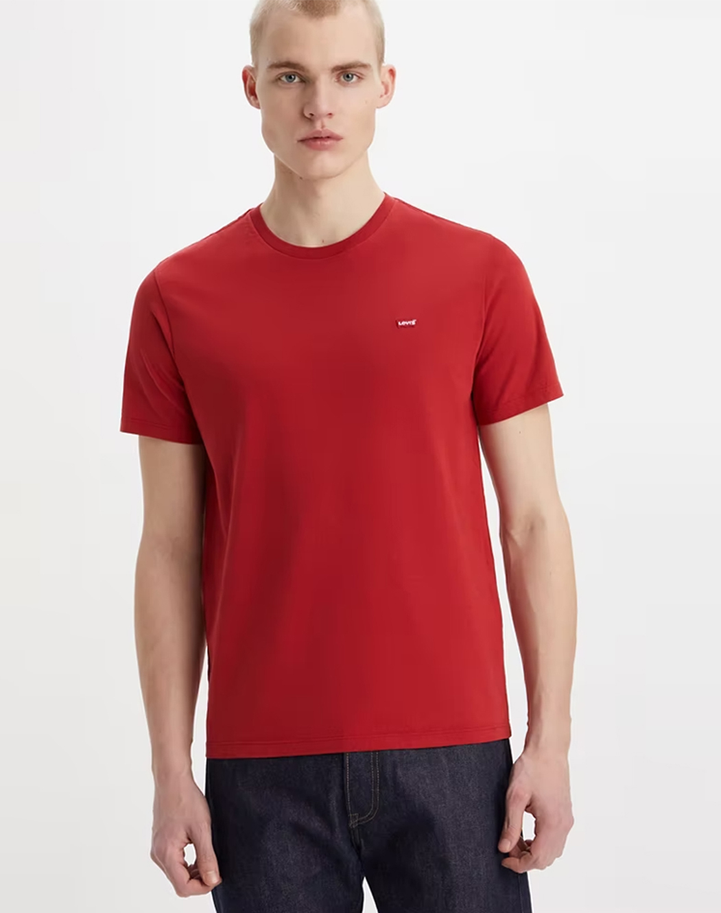 Levi's® camiseta de hombre de m/c 56605-0176 roja
