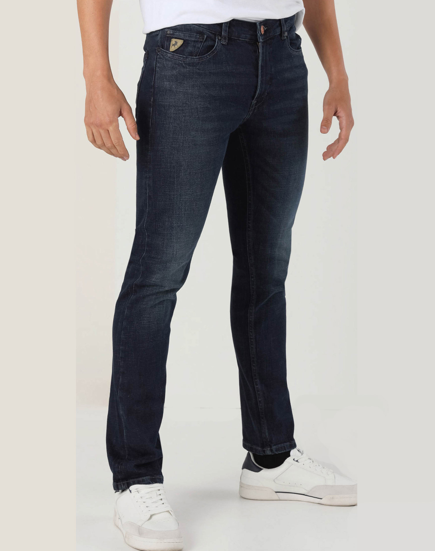 Lois pantalones vaqueros de hombre Robin comfort slim 10191/975 azul negro
