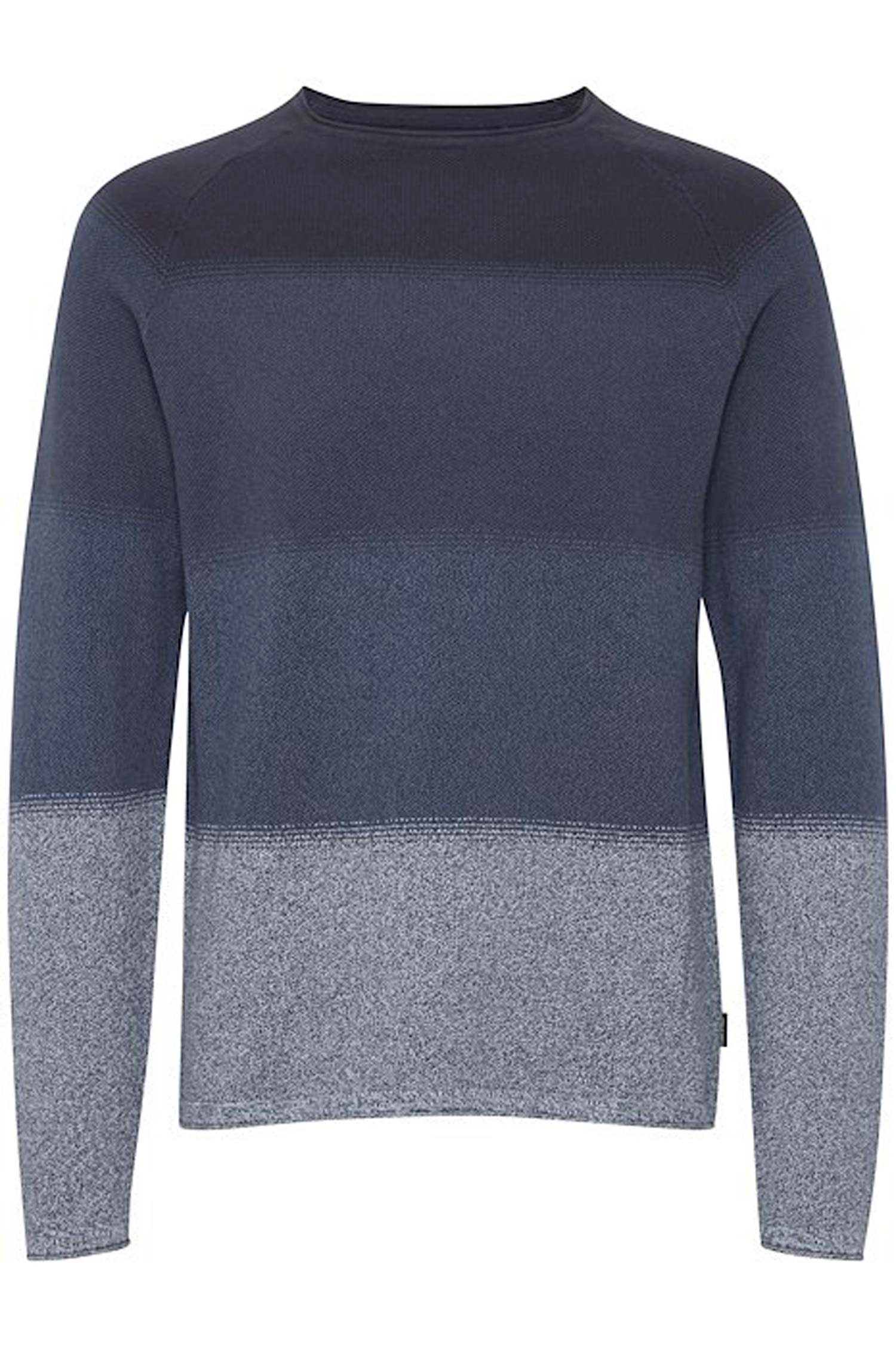 Blend jersei d'home de coll rodó 20716147/194024 blau amb franges de colors
