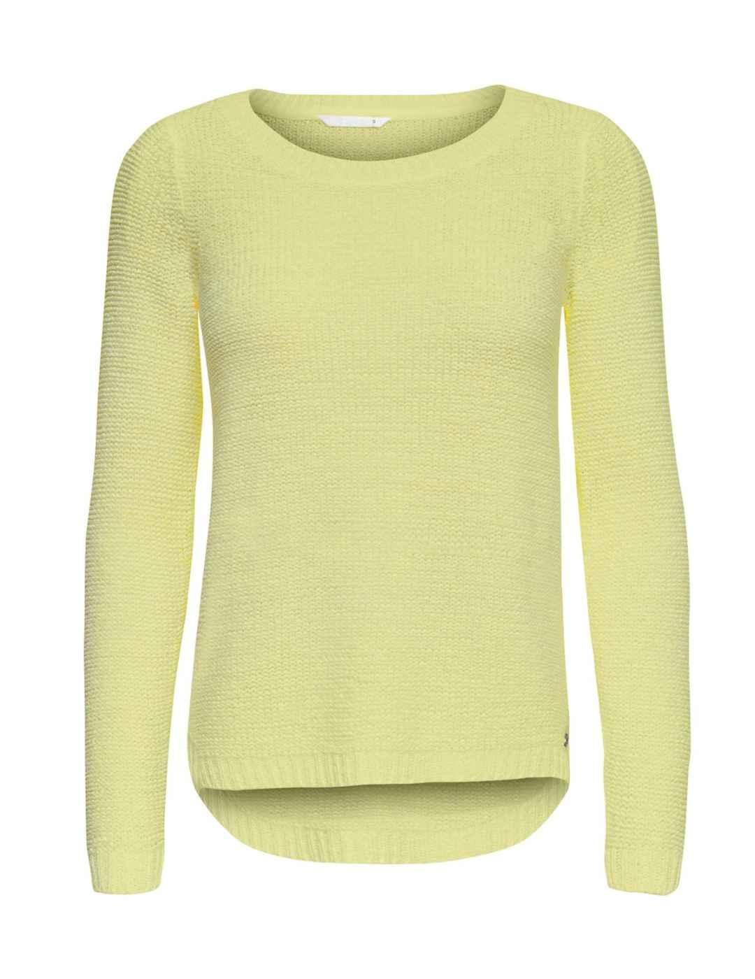 Only jersey de mujer Geena 15113356 amarillo claro yellow pear