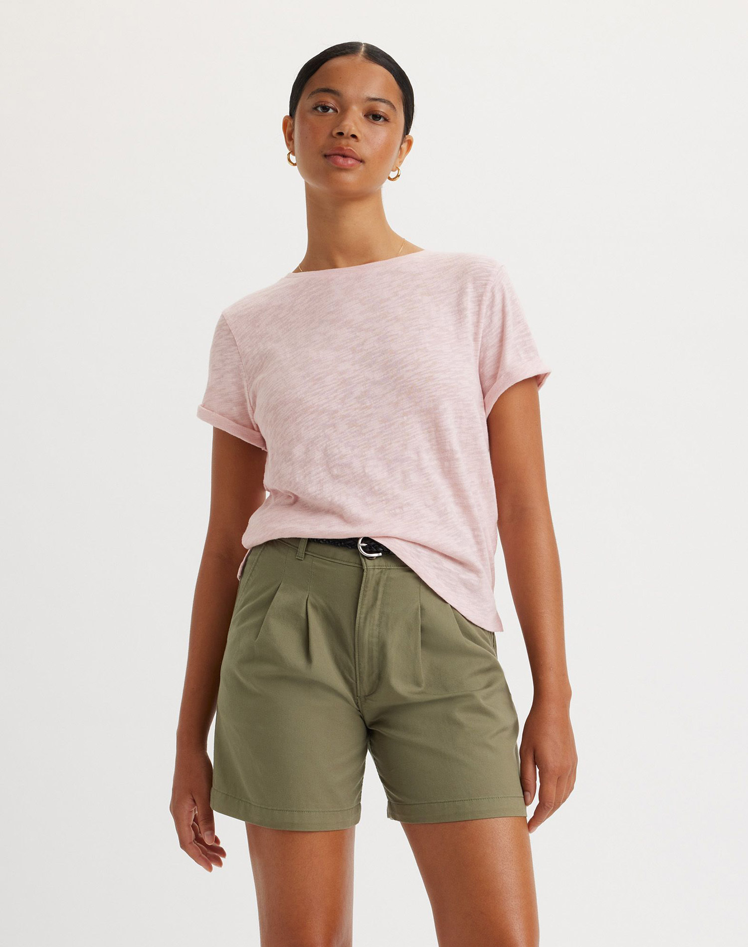 Levi's® samarreta de dona de m/c A7247-0001 rosada